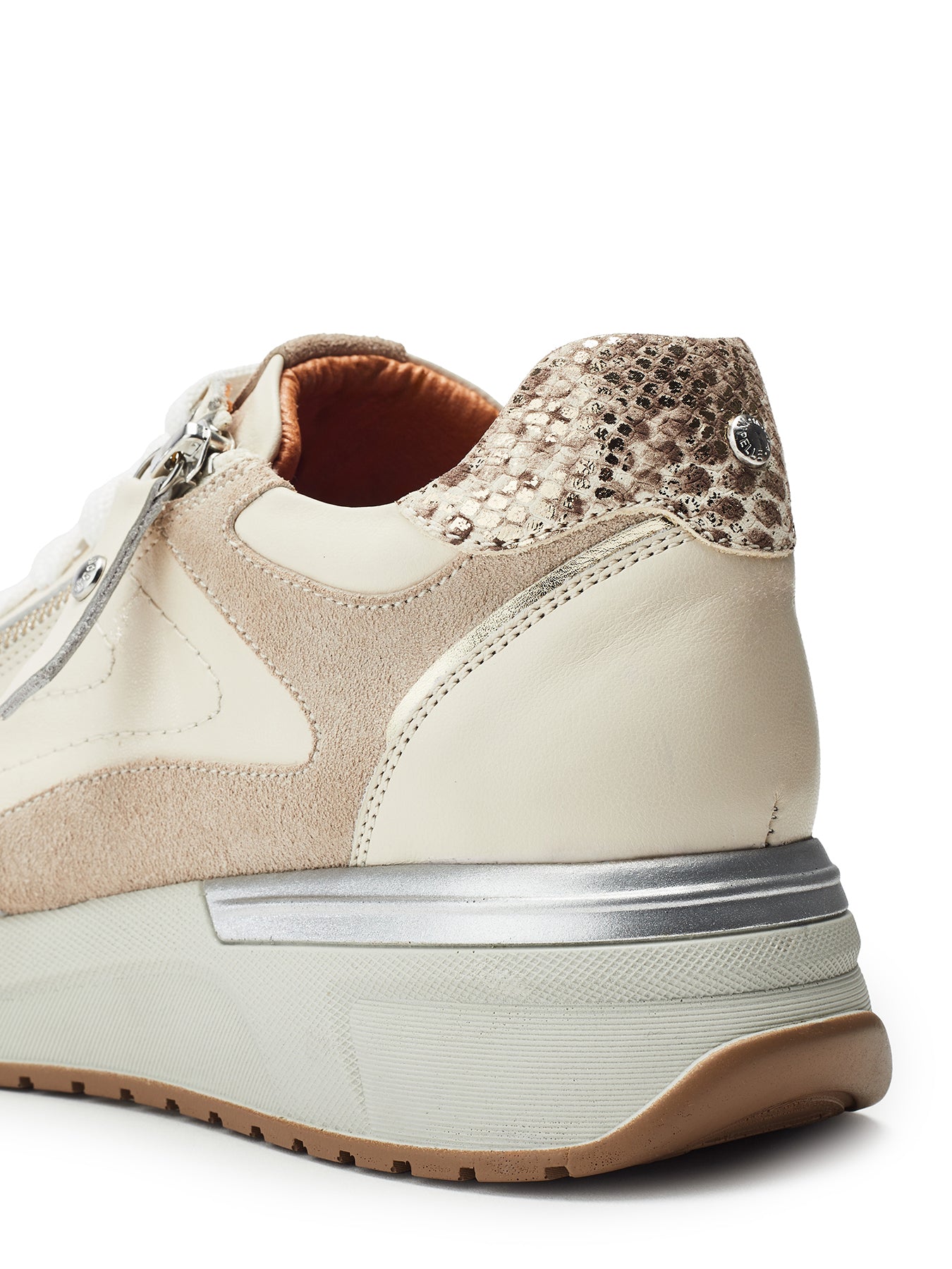 Beeli Chunky Trainers Cream