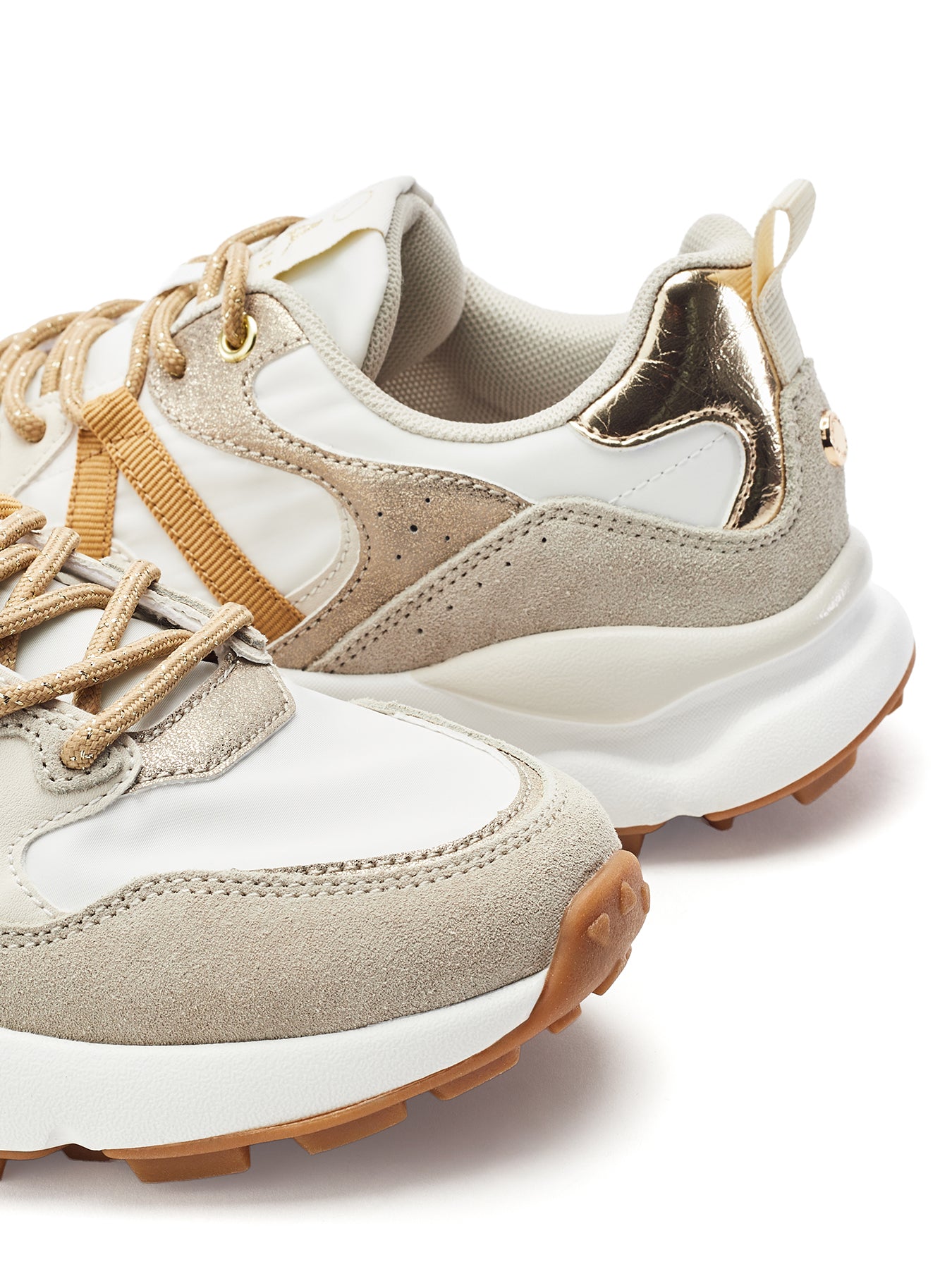Blainey Lace Up Trainers White