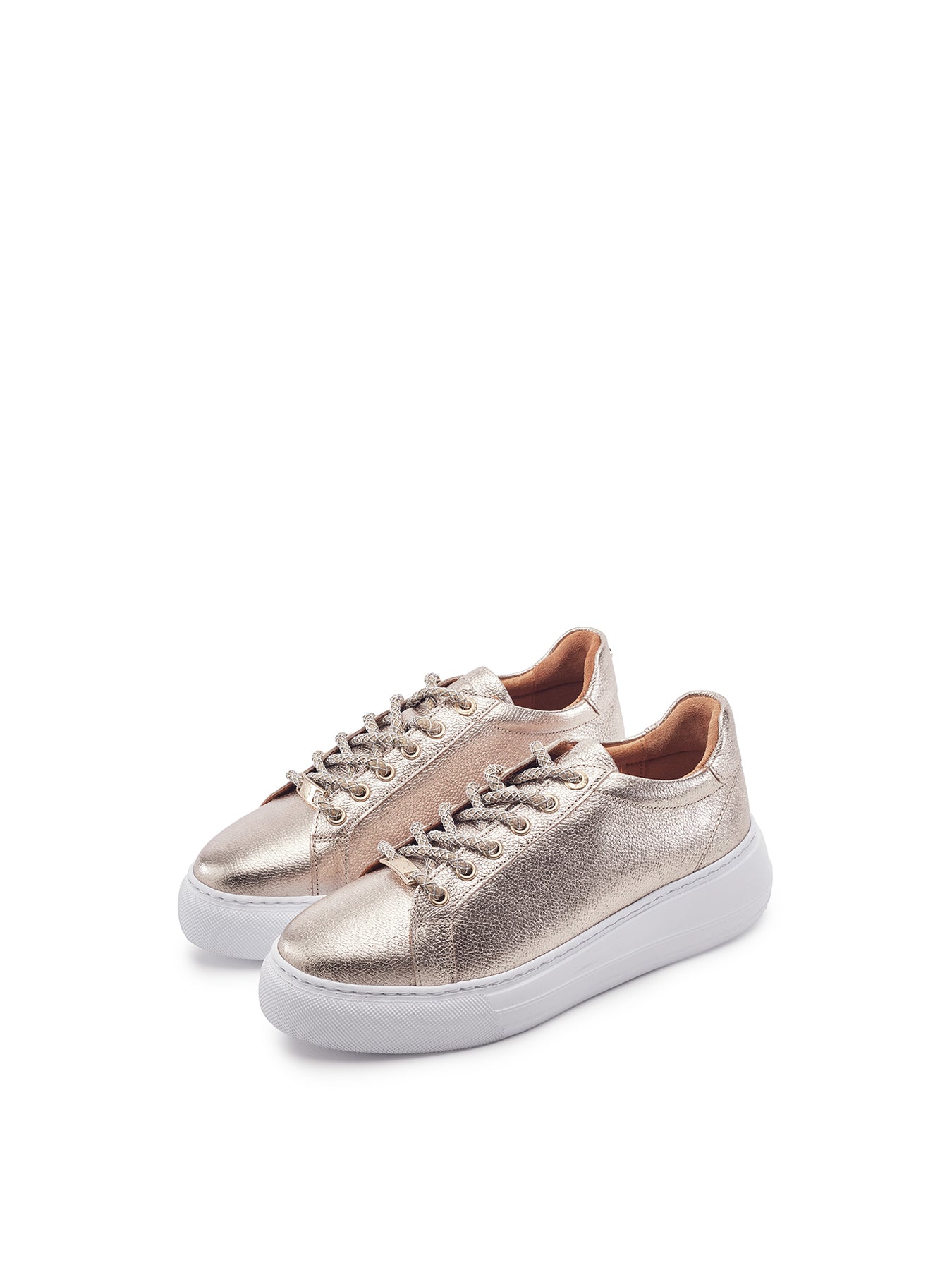 Candi Chunky Trainers Gold
