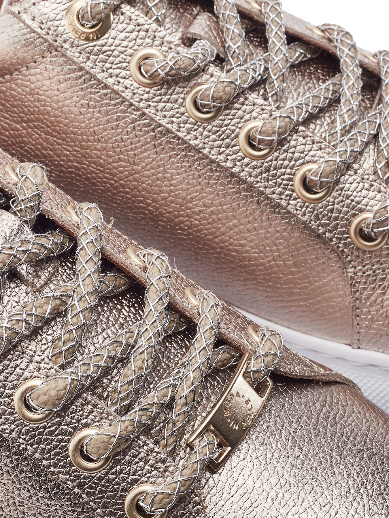 Candi Chunky Trainers Gold