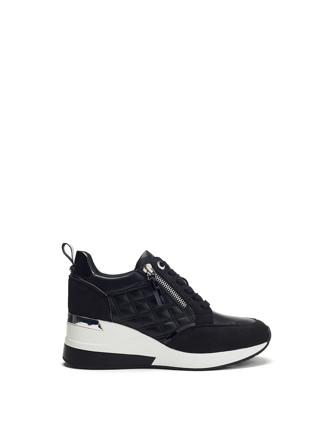 Carrley Lace Up Trainers Black