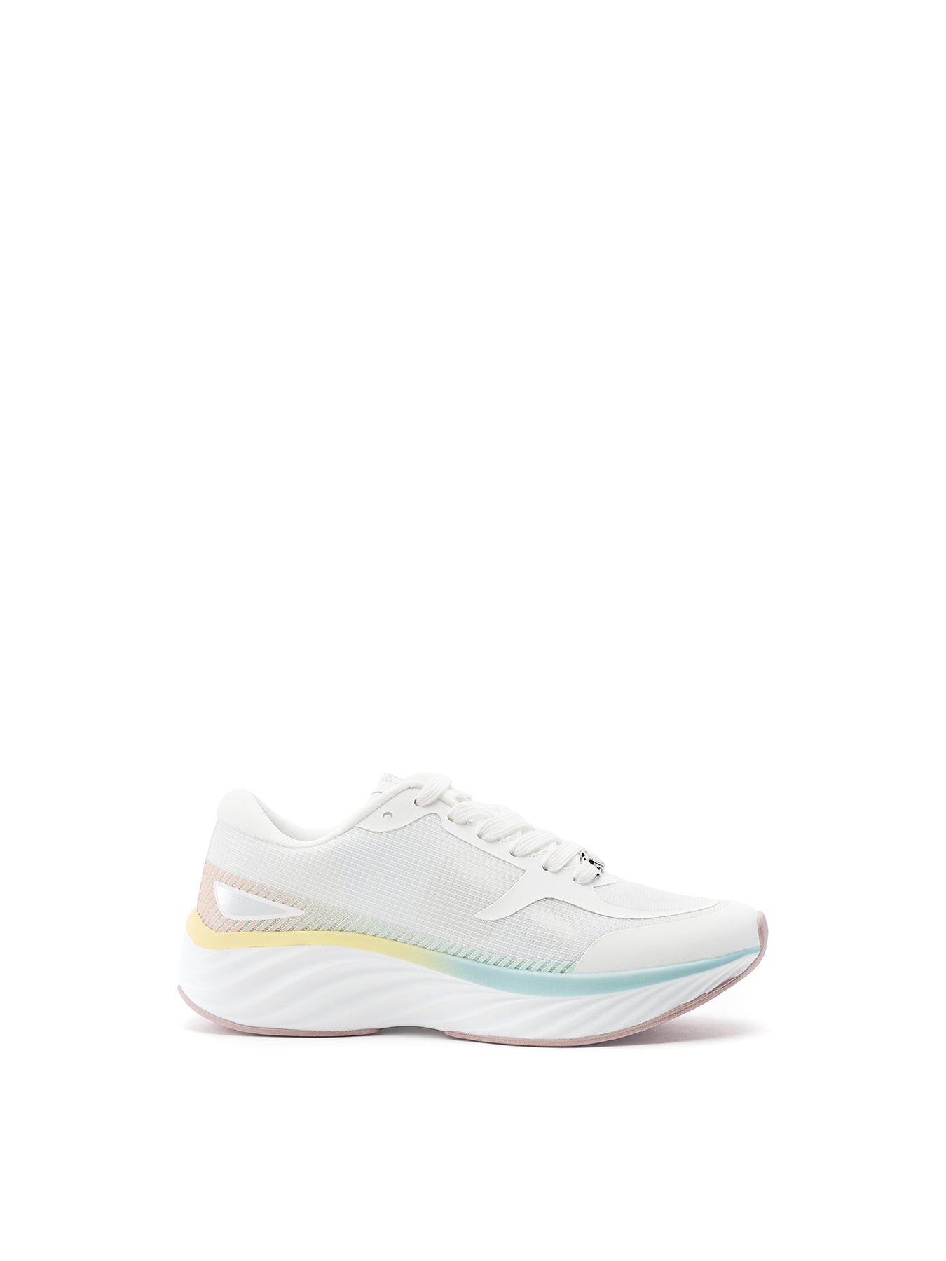 Damara Lace Up Trainers White