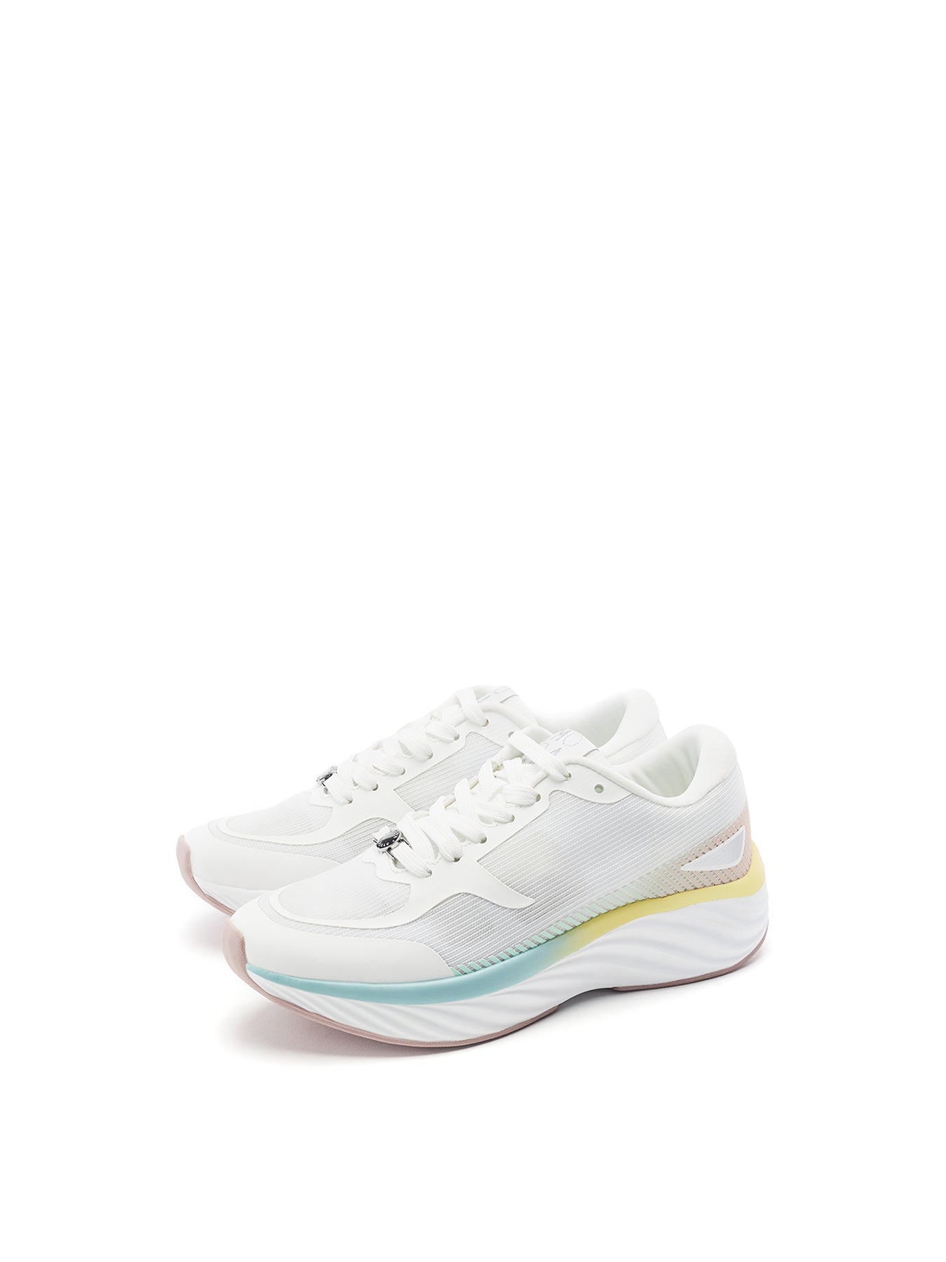 Damara Lace Up Trainers White