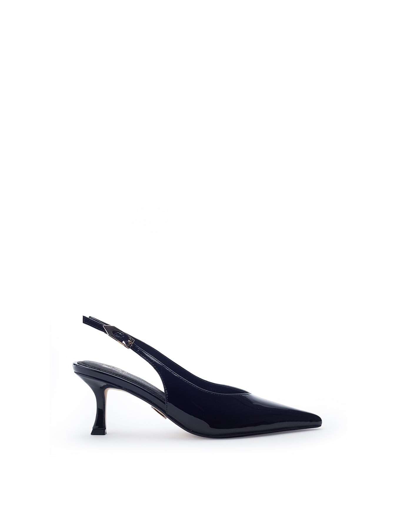 Gallia High Heel Court Shoes Black