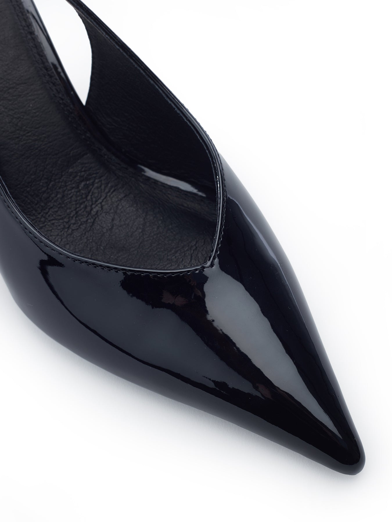 Gallia High Heel Court Shoes Black