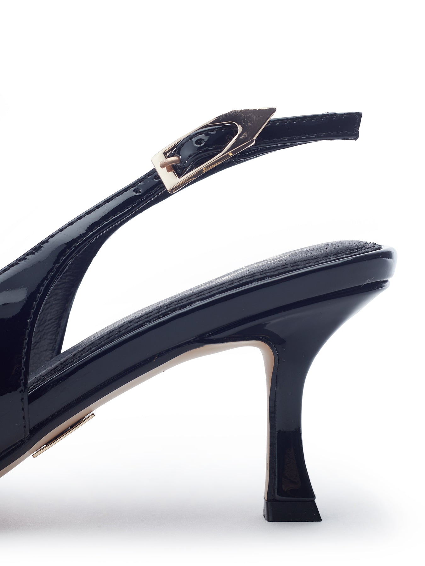 Gallia High Heel Court Shoes Black
