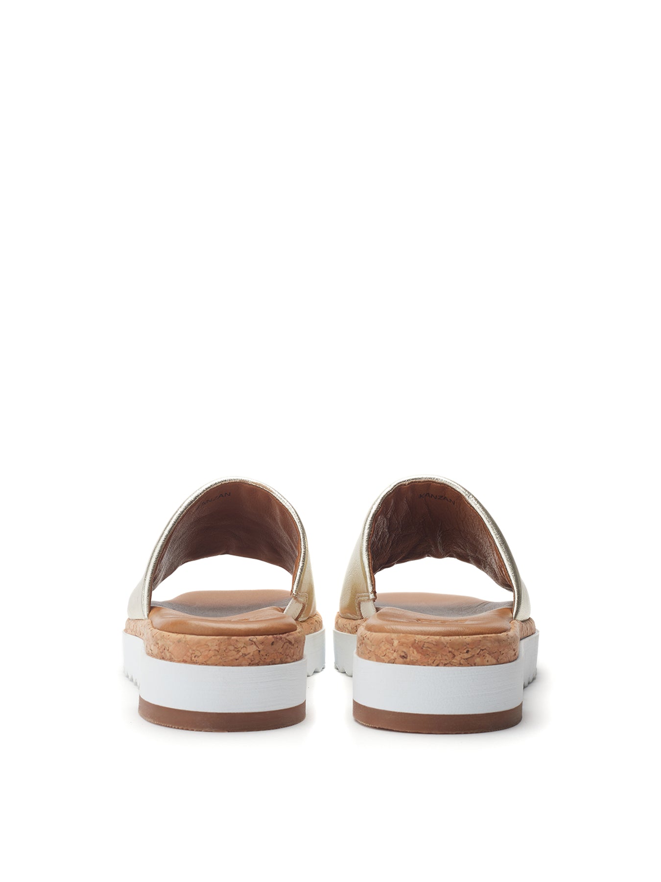 Kanzan Slider Sandals Gold