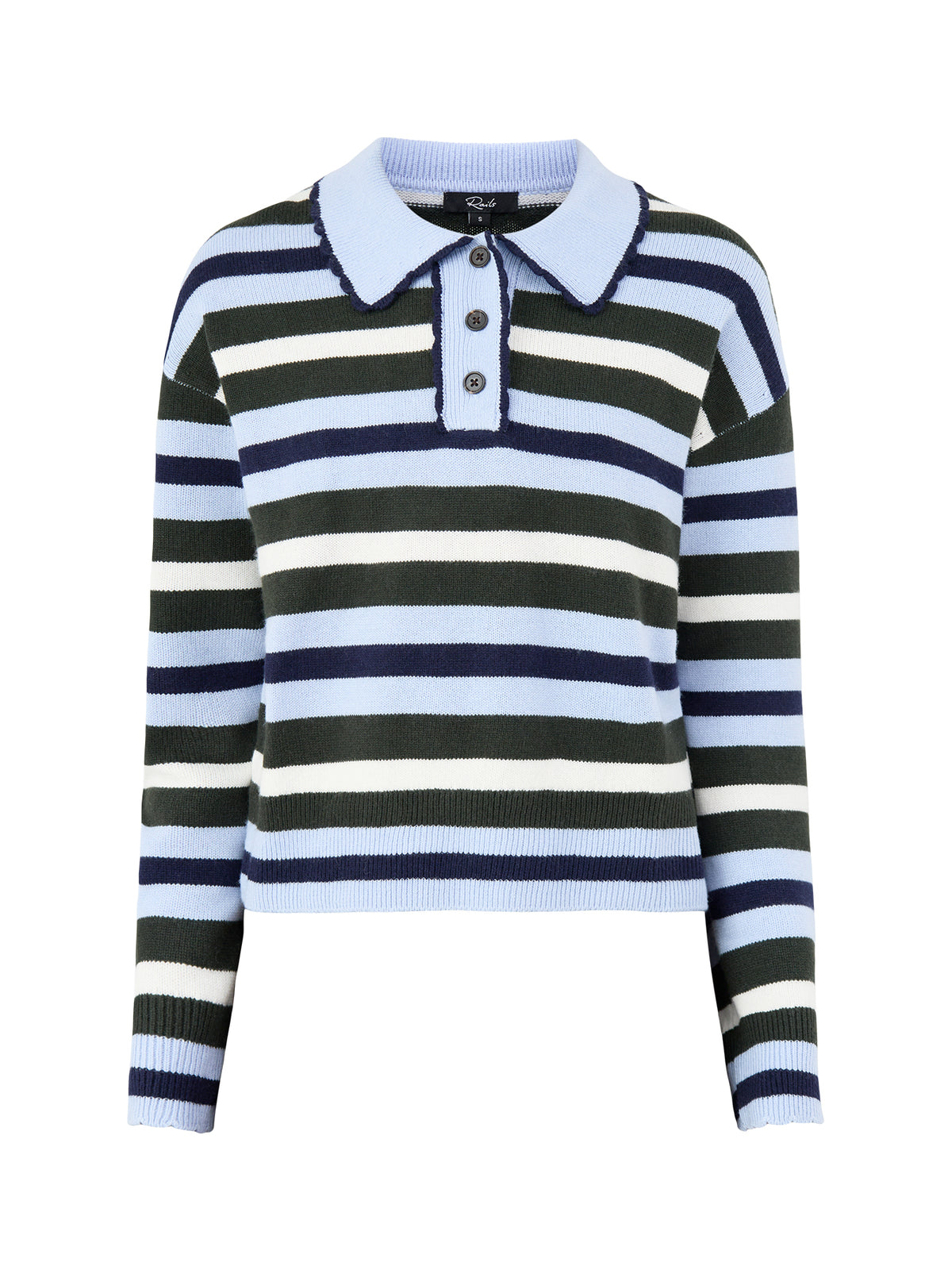 Delora Merino Wool Blend Long Sleeve Top