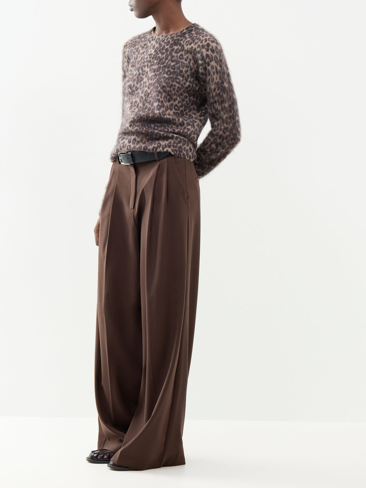 Sofia Wool & Cashmere Blend Long Sleeve Top