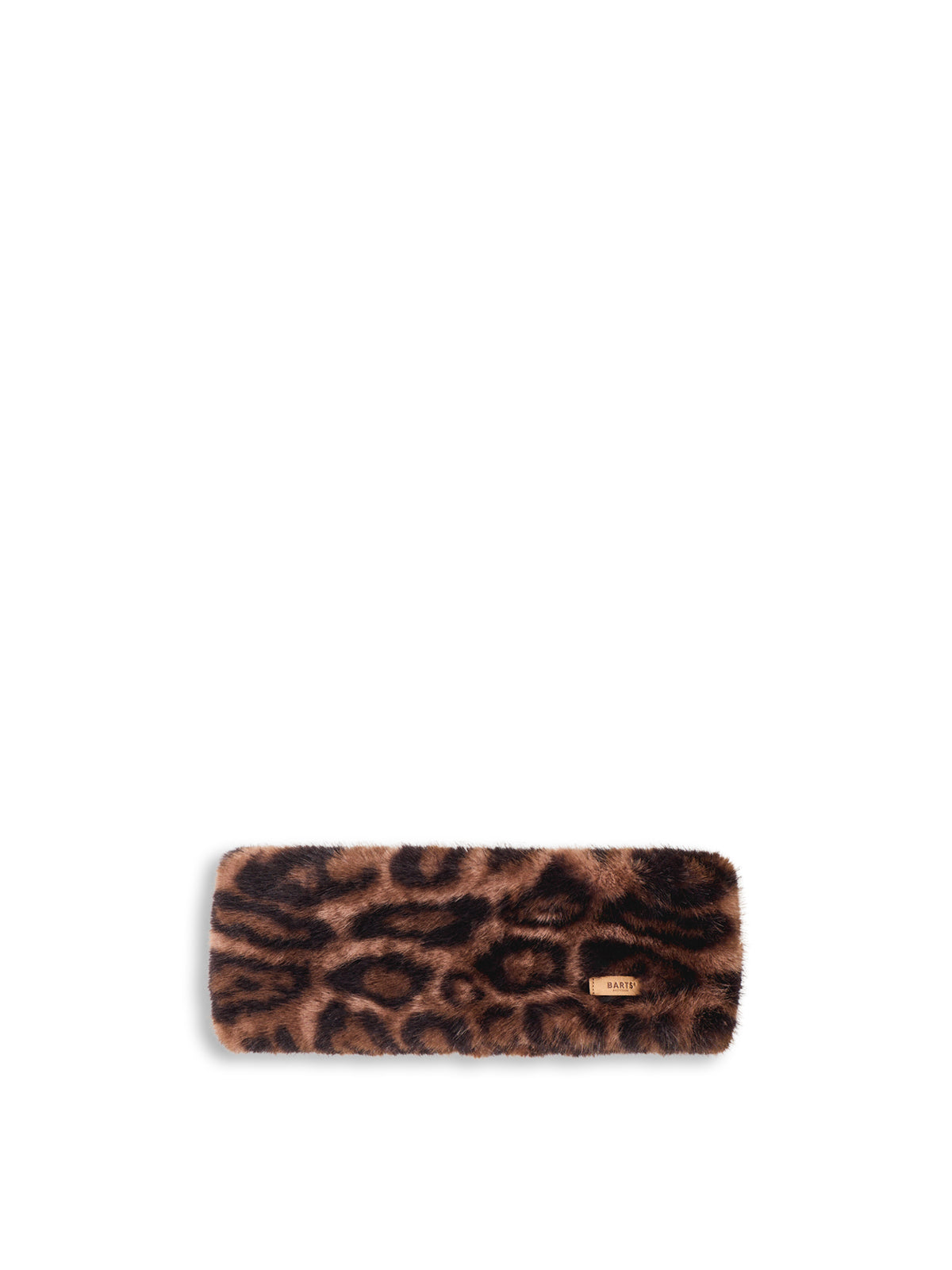 Fur Headband - Print Brown