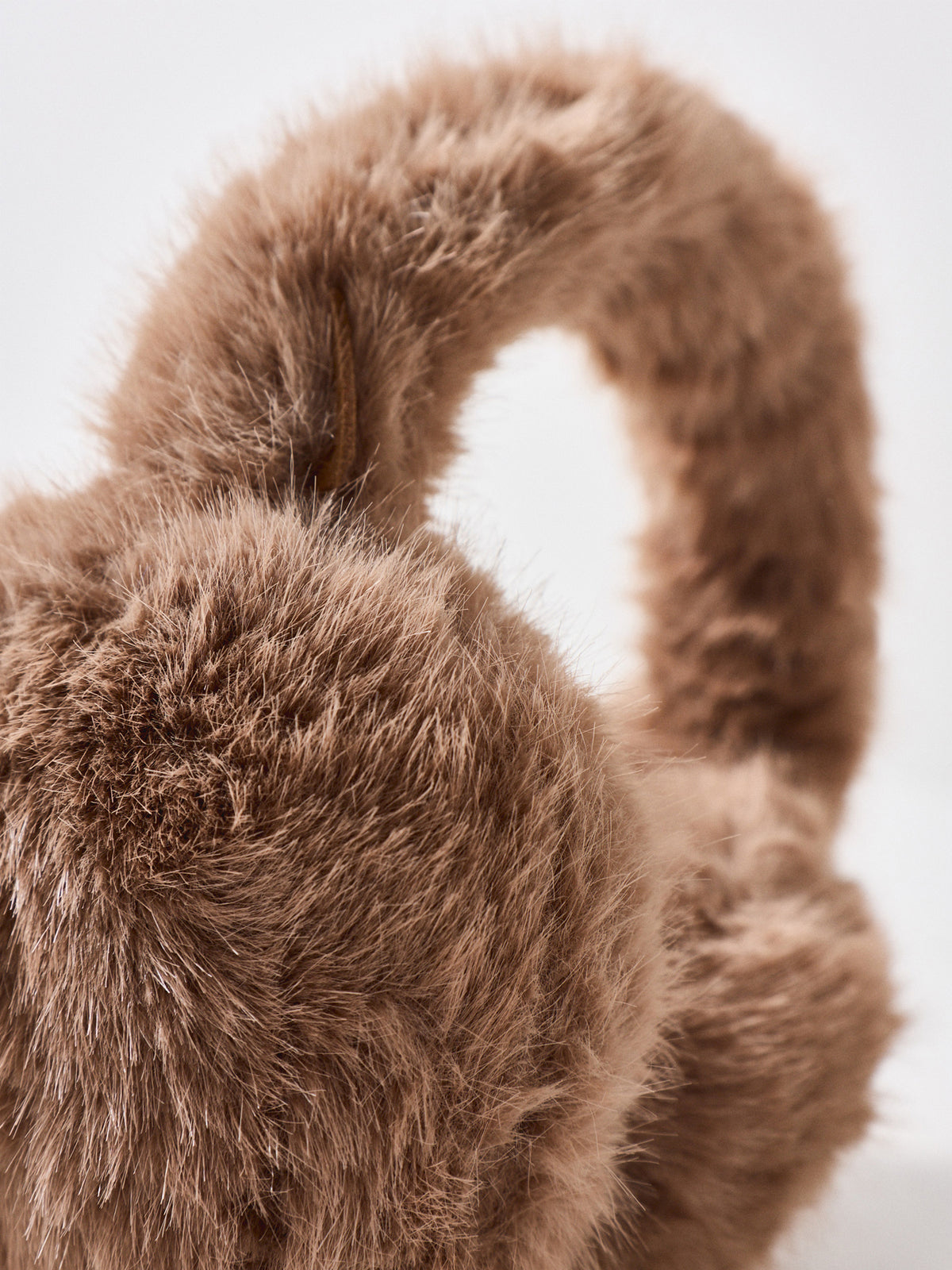 Big Fur Earmuffs - Brown