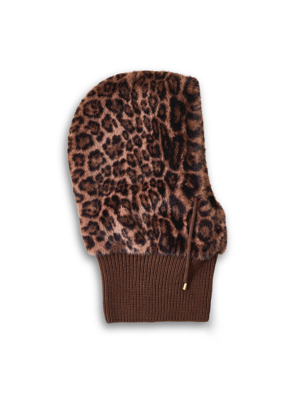 Eliess Hood - Print Brown