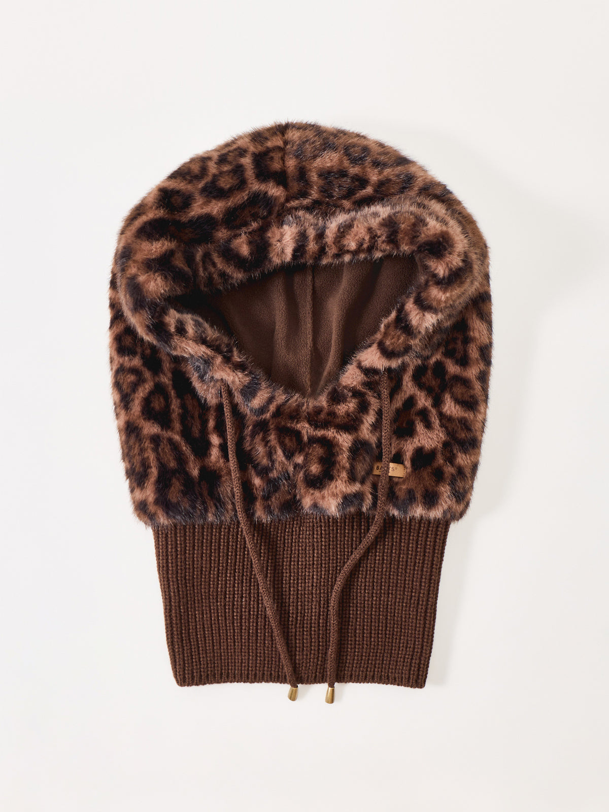 Eliess Hood - Print Brown