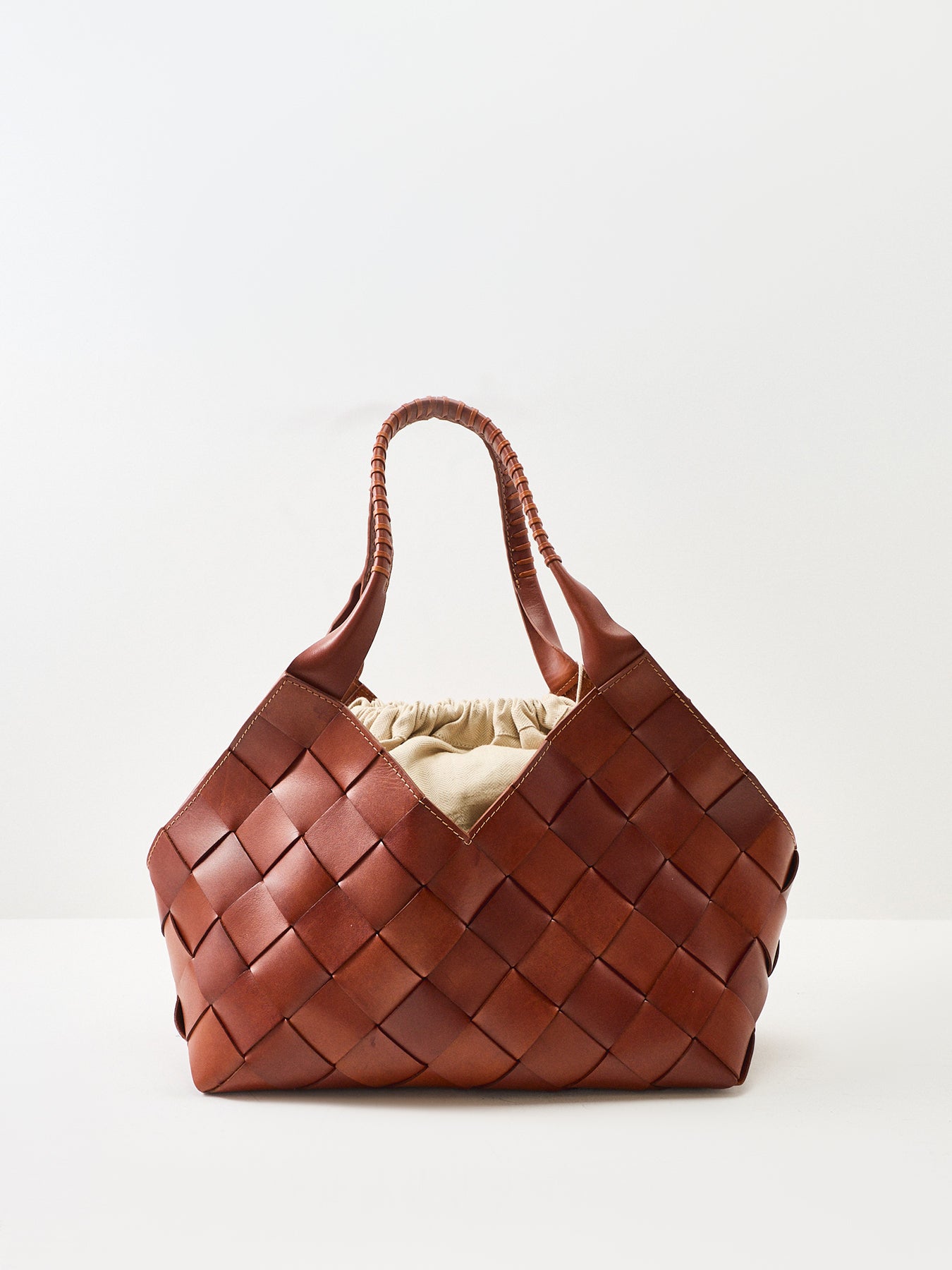 Castello Shoulder Tote Tan