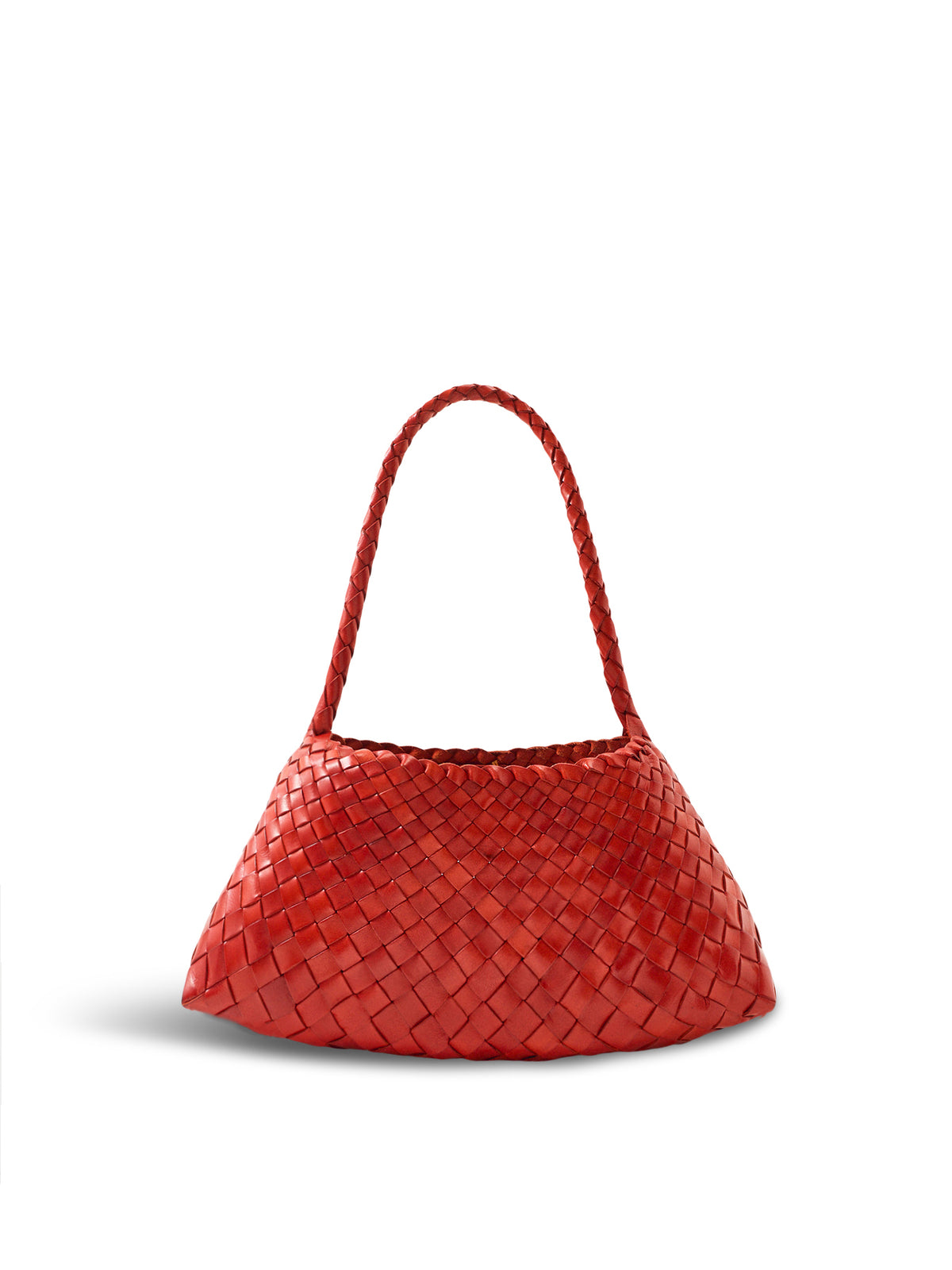 Rosanna Leather Shoulder Bag Red