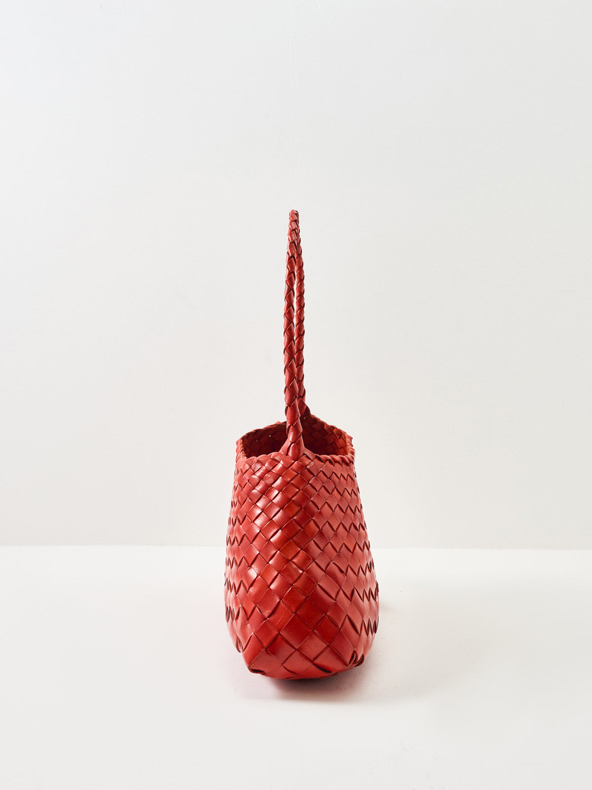 Rosanna Leather Shoulder Bag Red
