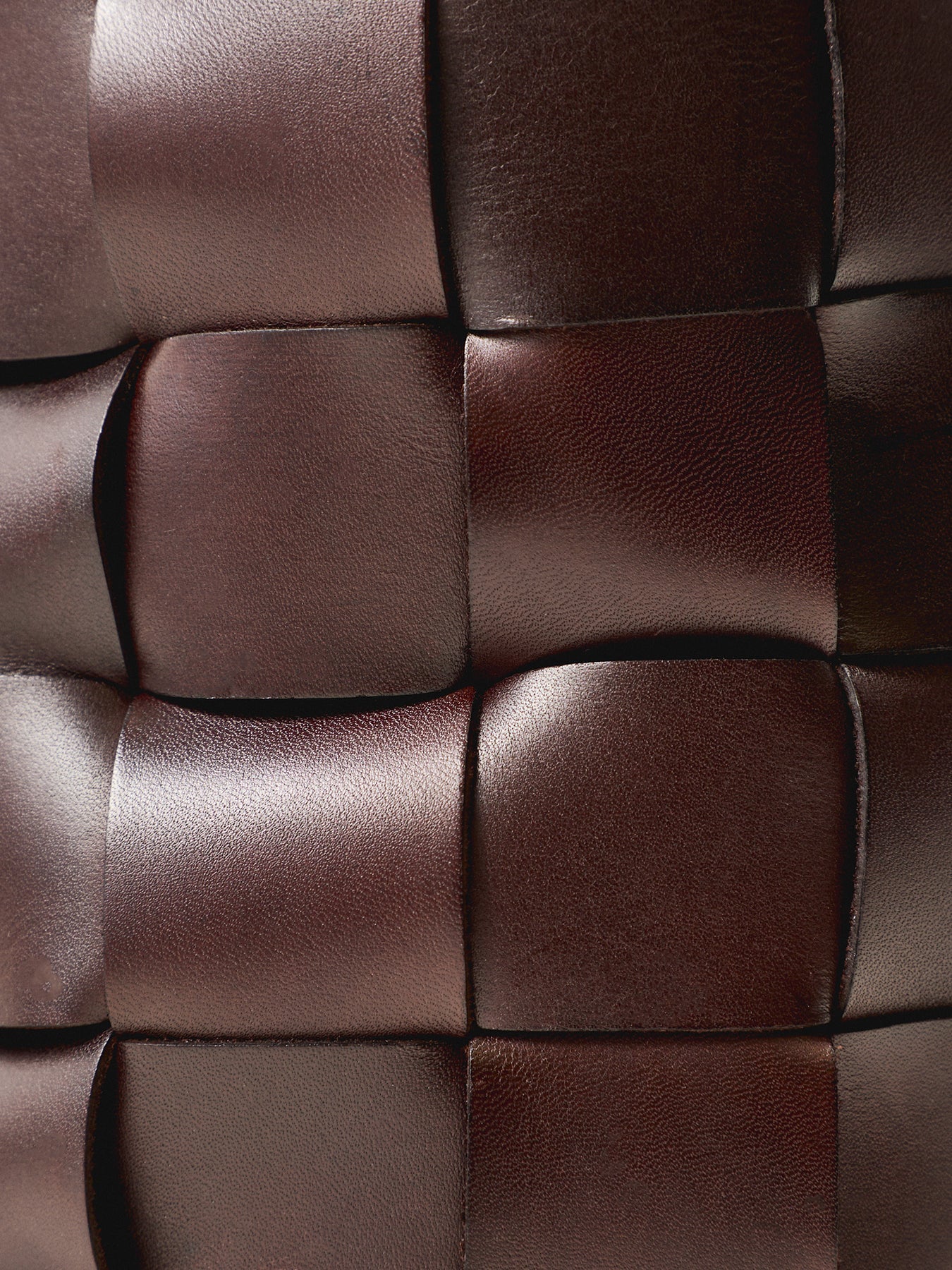 Japan Suede Box Weave Basket Brown