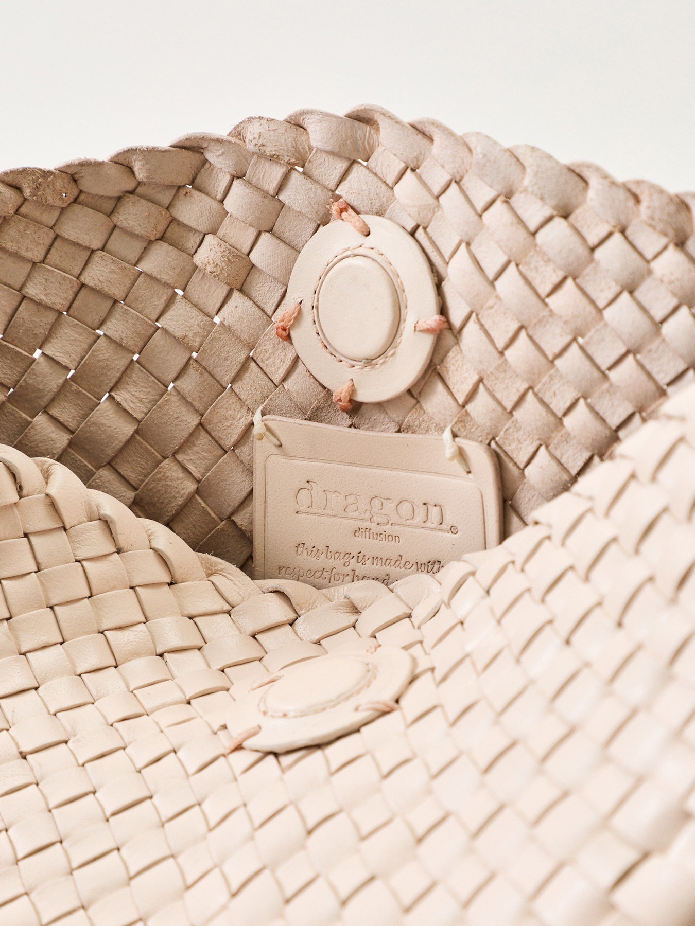Santa Maria Leather Shoulder Bag Cream