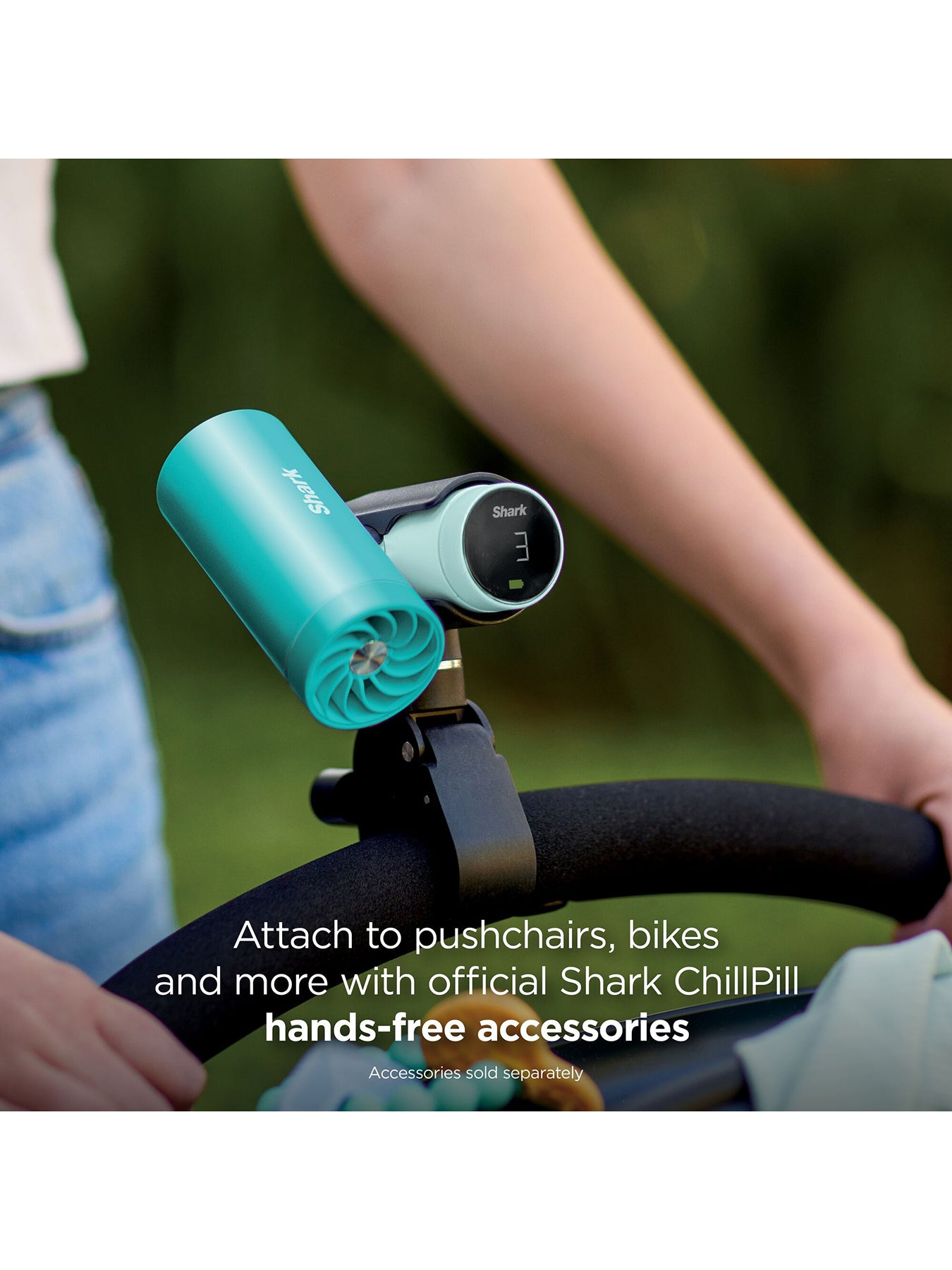 ChillPill 3-in-1 Portable Fan & Mist System Glacier Blue