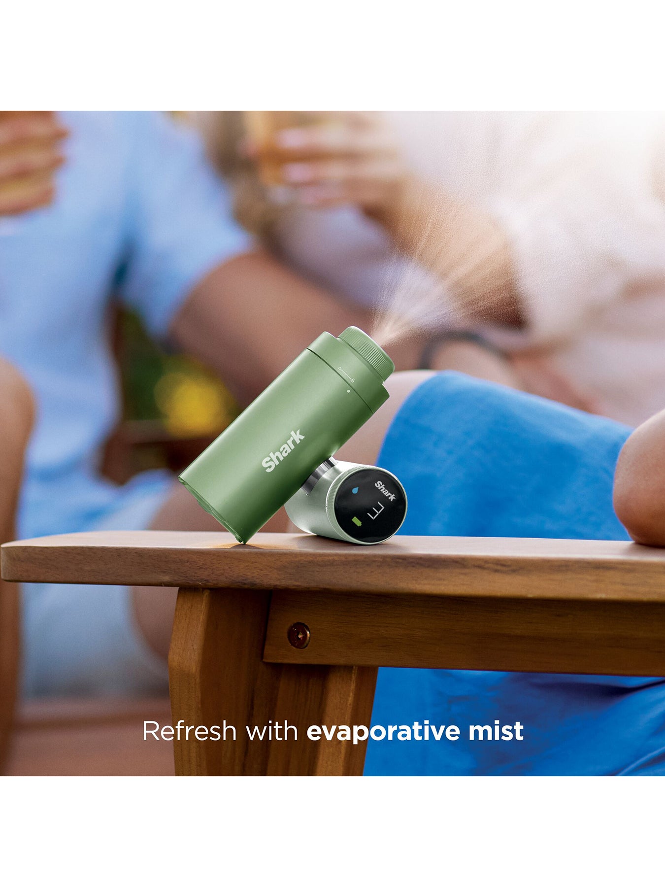ChillPill 3-in-1 Portable Fan & Mist System Matcha Green