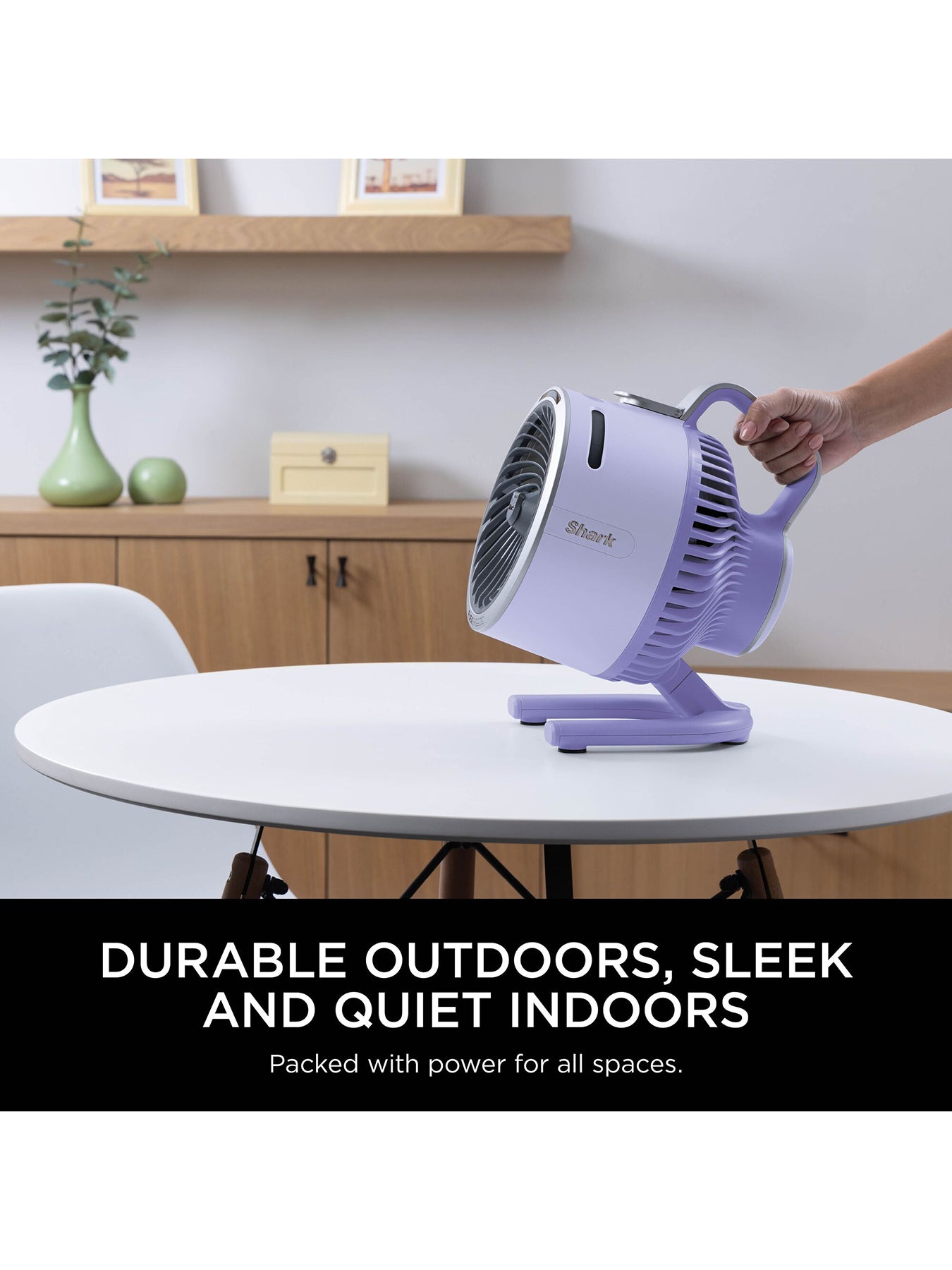 FlexBreeze HydroGo Portable Misting Fan Lavender