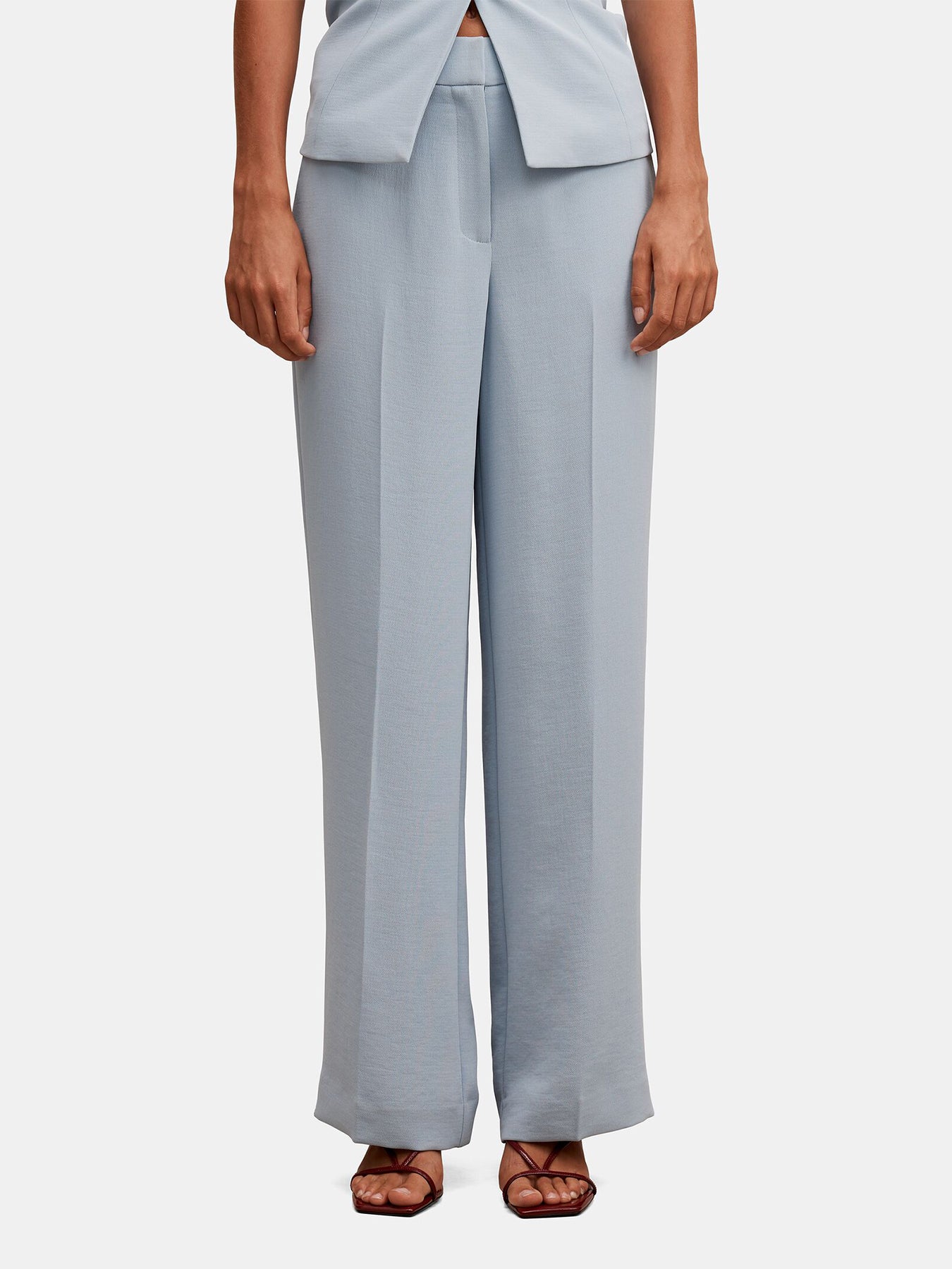 Dani Straight Leg Trousers Blue