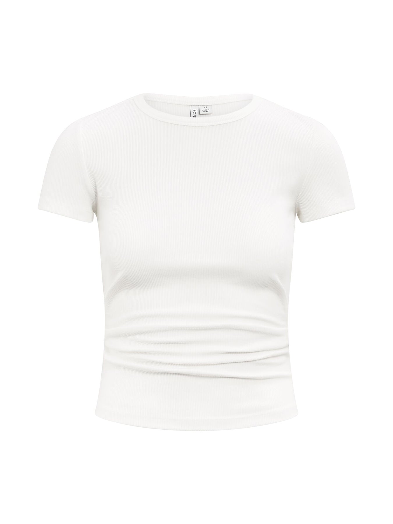 Kelly Tuck Detail T-Shirt White