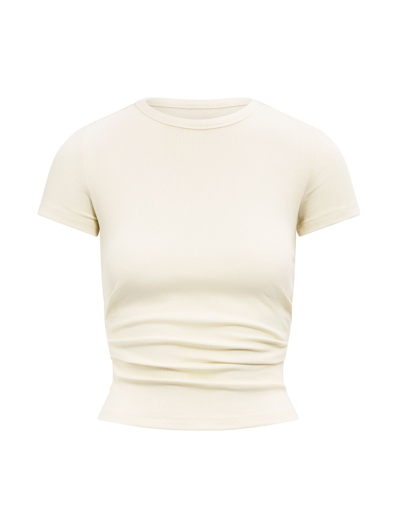 Kelly Tuck Detail T-Shirt Yellow