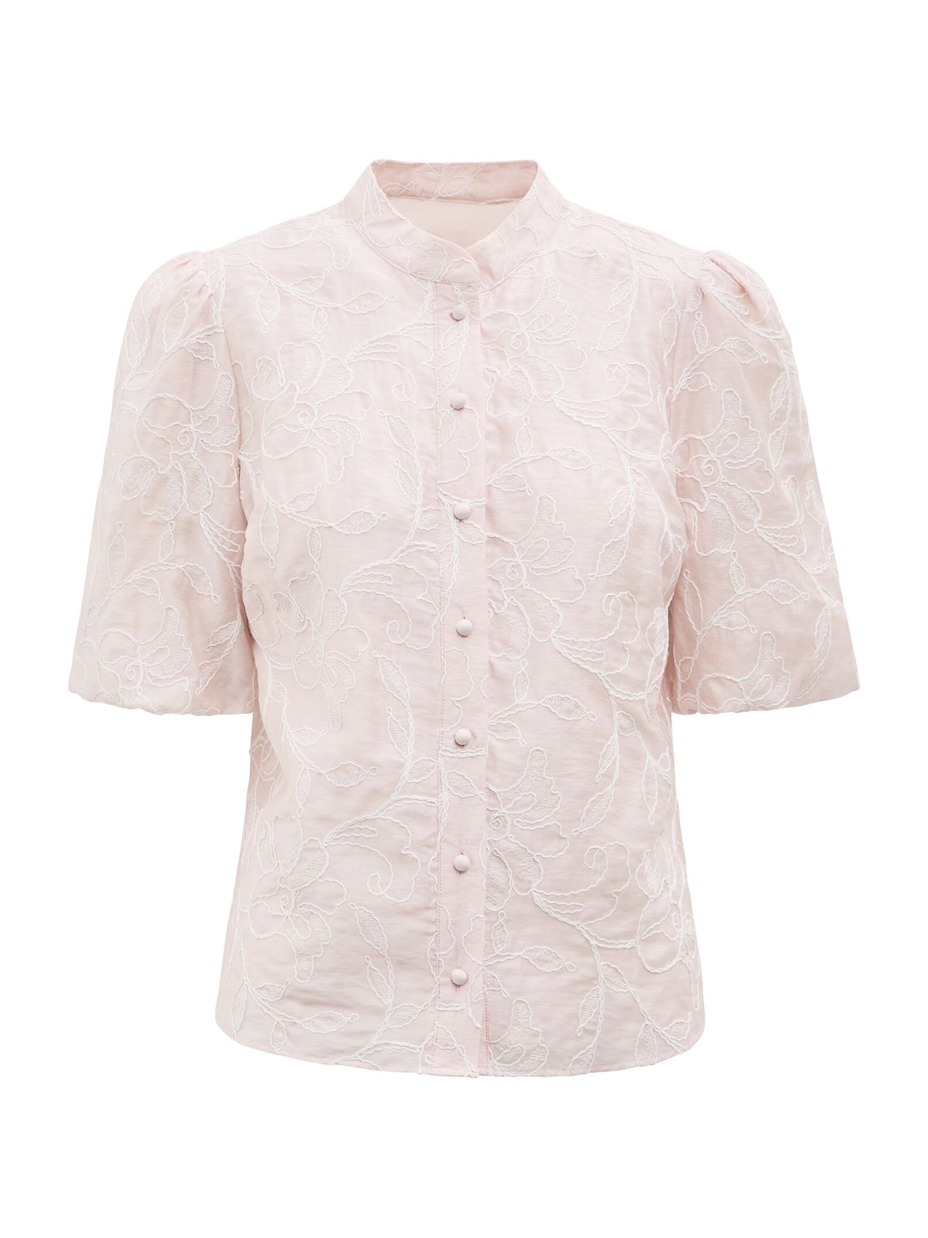 Arlow Embroidered Blouse Pink