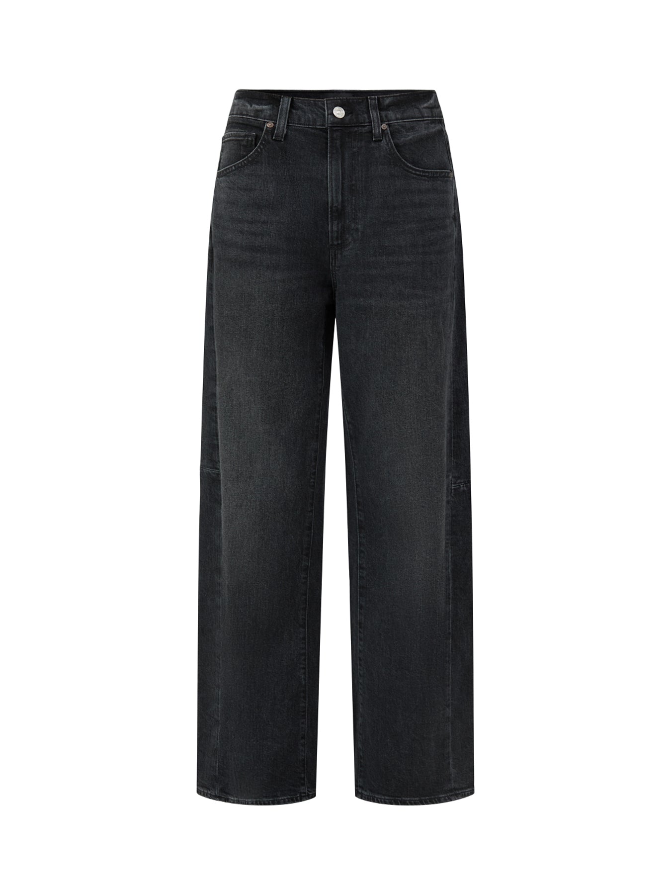 Arellia Skimmer Cotton Blend Barrel Jeans