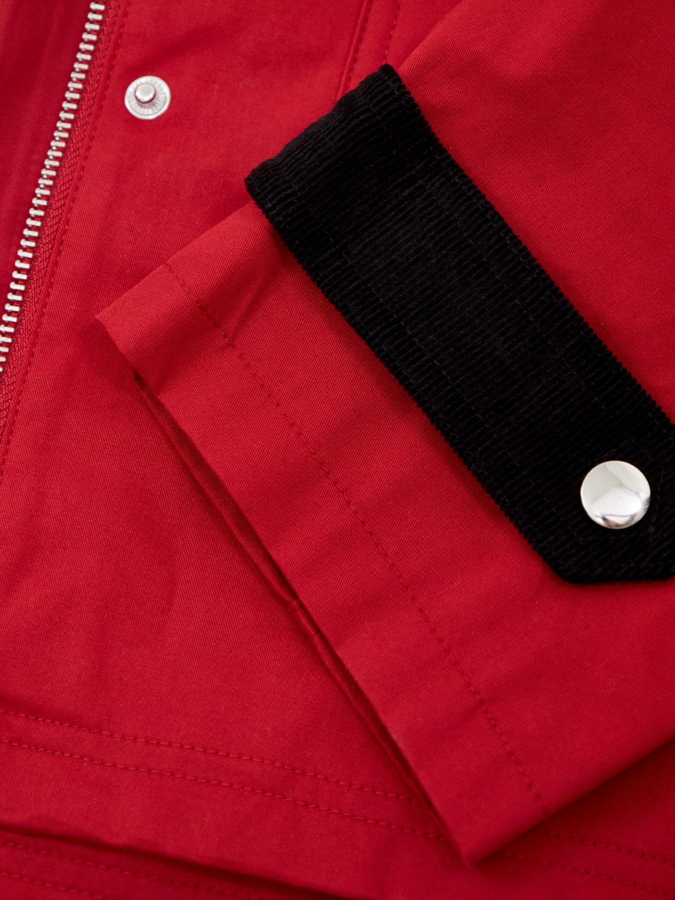 Cropped Freddie Barn Jacket Red