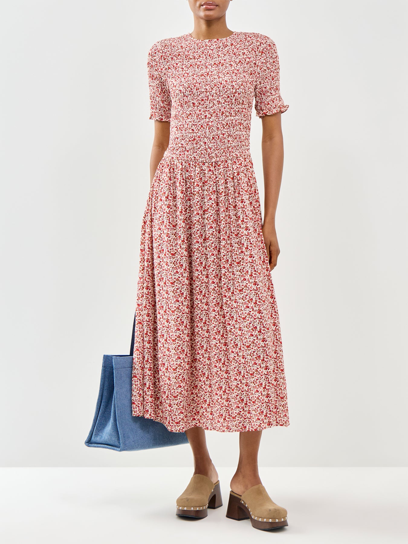 Shay Midi Dress Multi