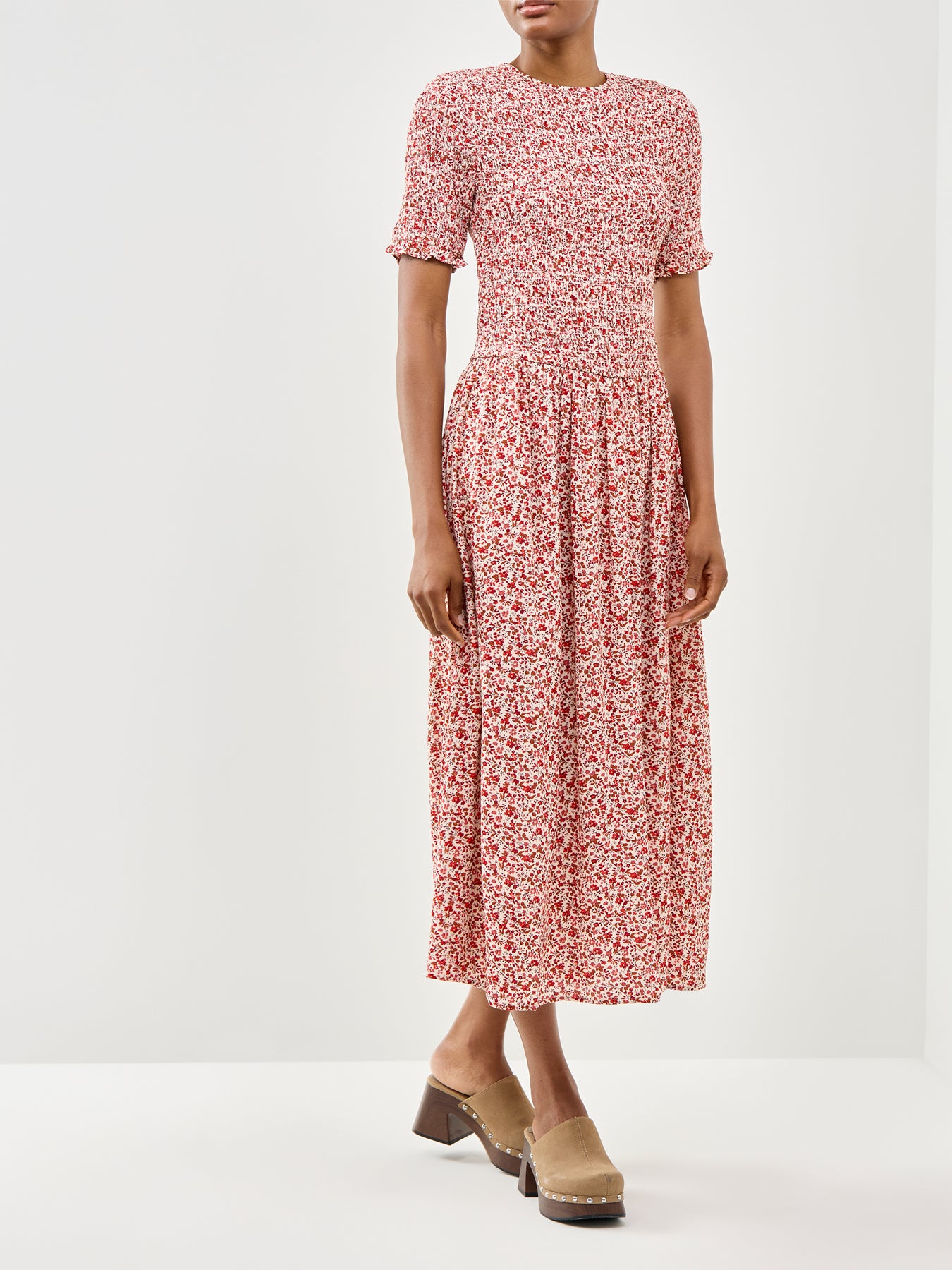 Shay Midi Dress Multi