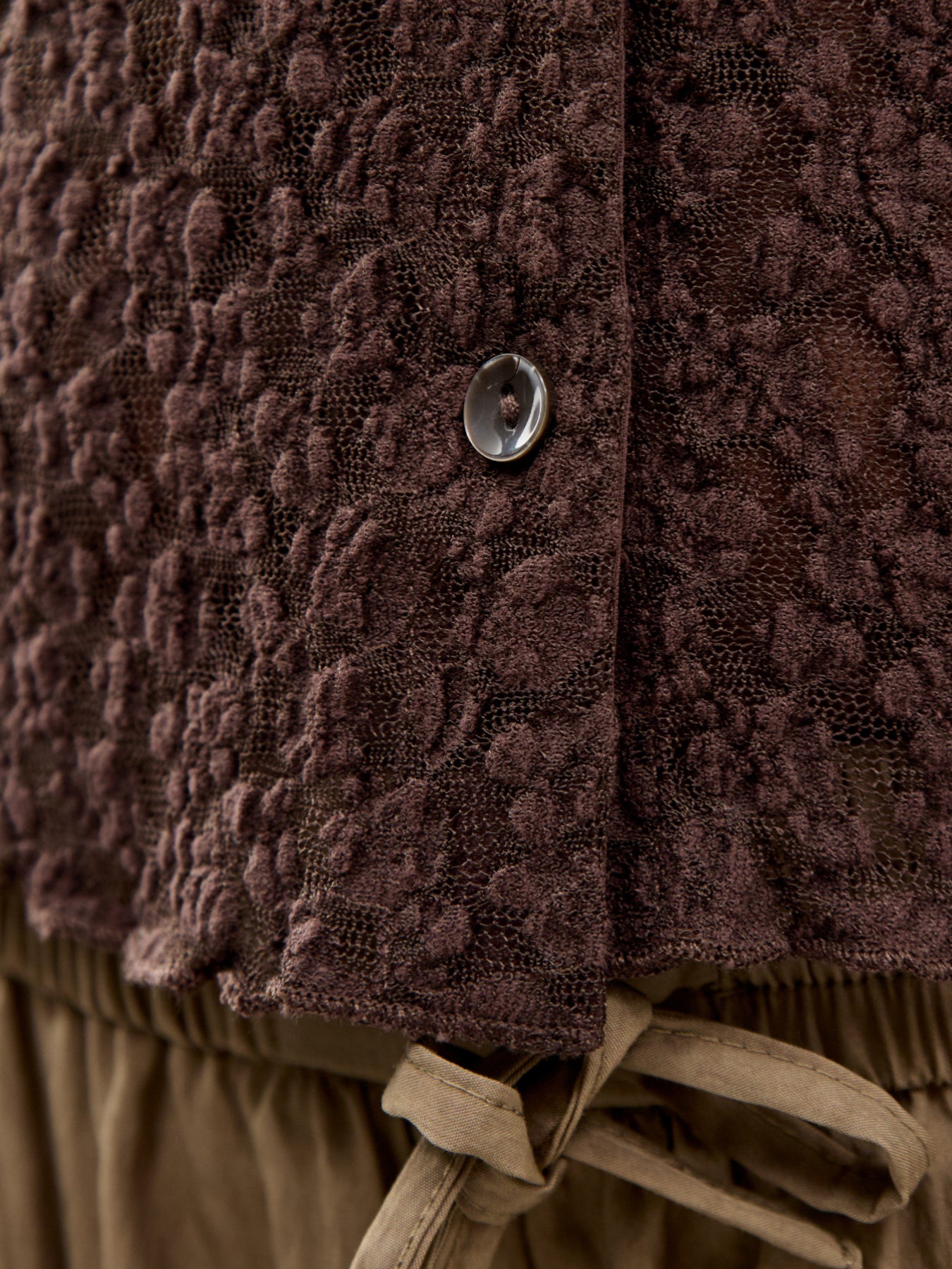 All Over Lace Scoop Neck Cardigan