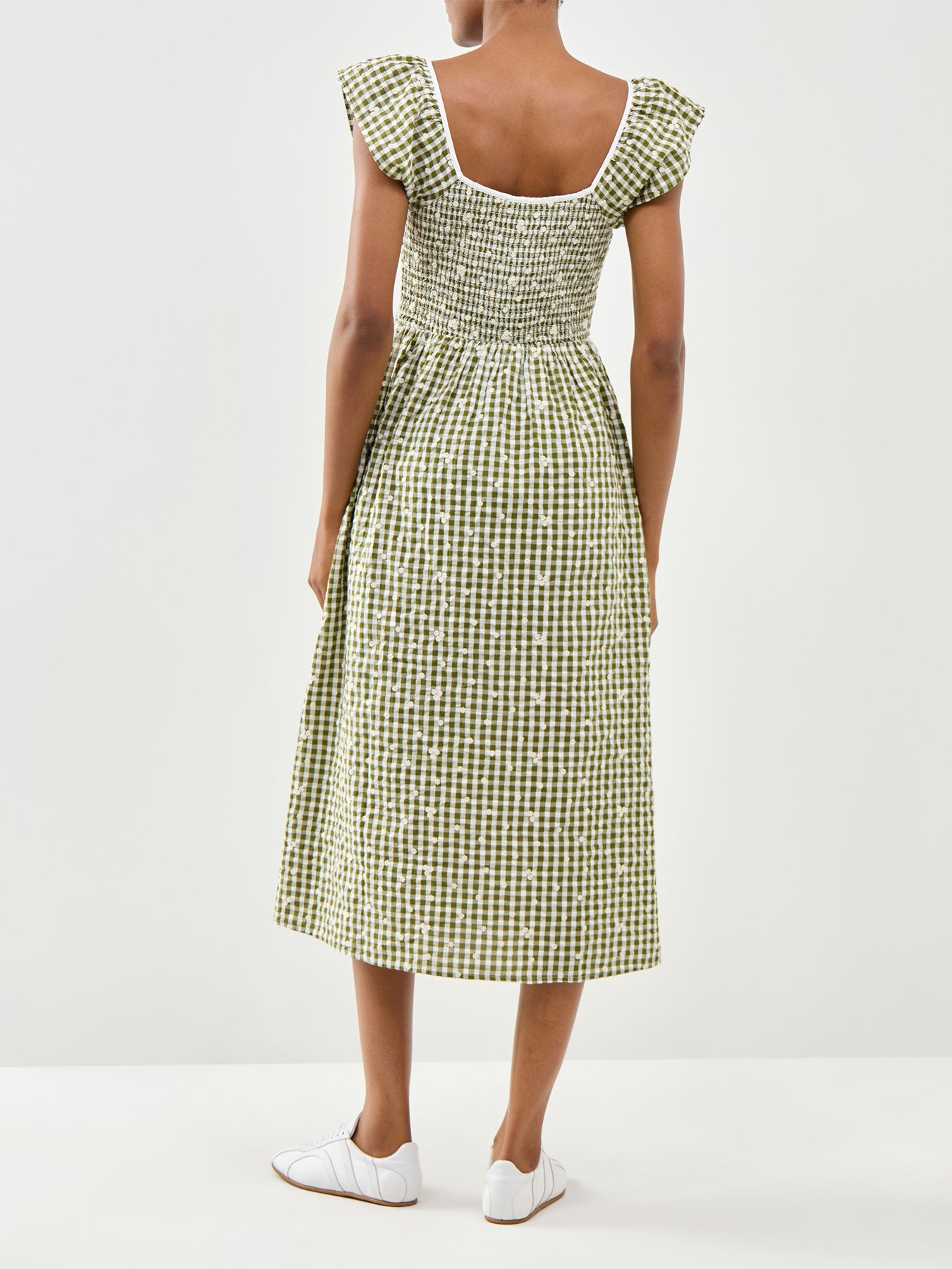Mindy Midi Dress Green