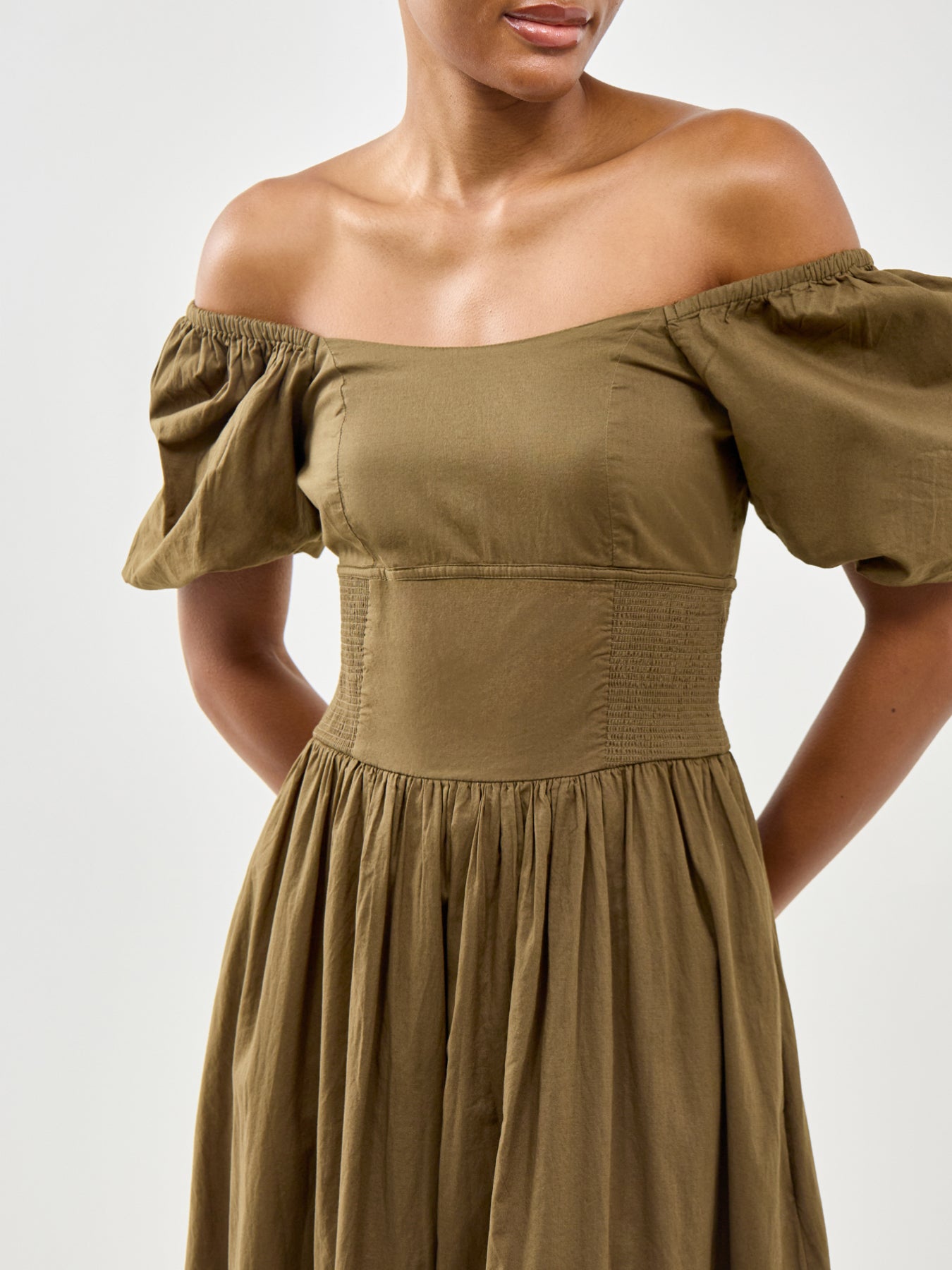 Mara Midi Dress Green