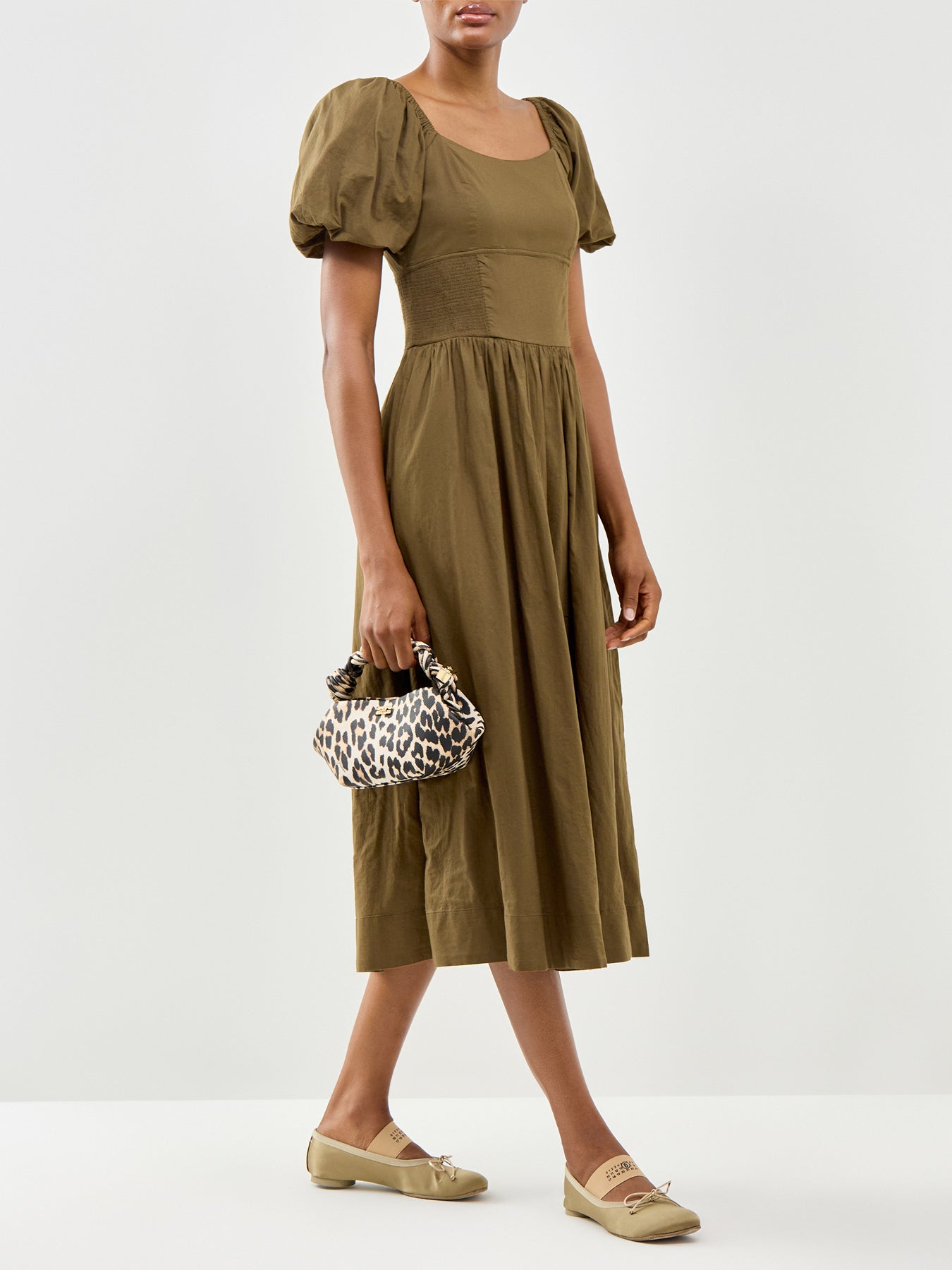 Mara Midi Dress Green