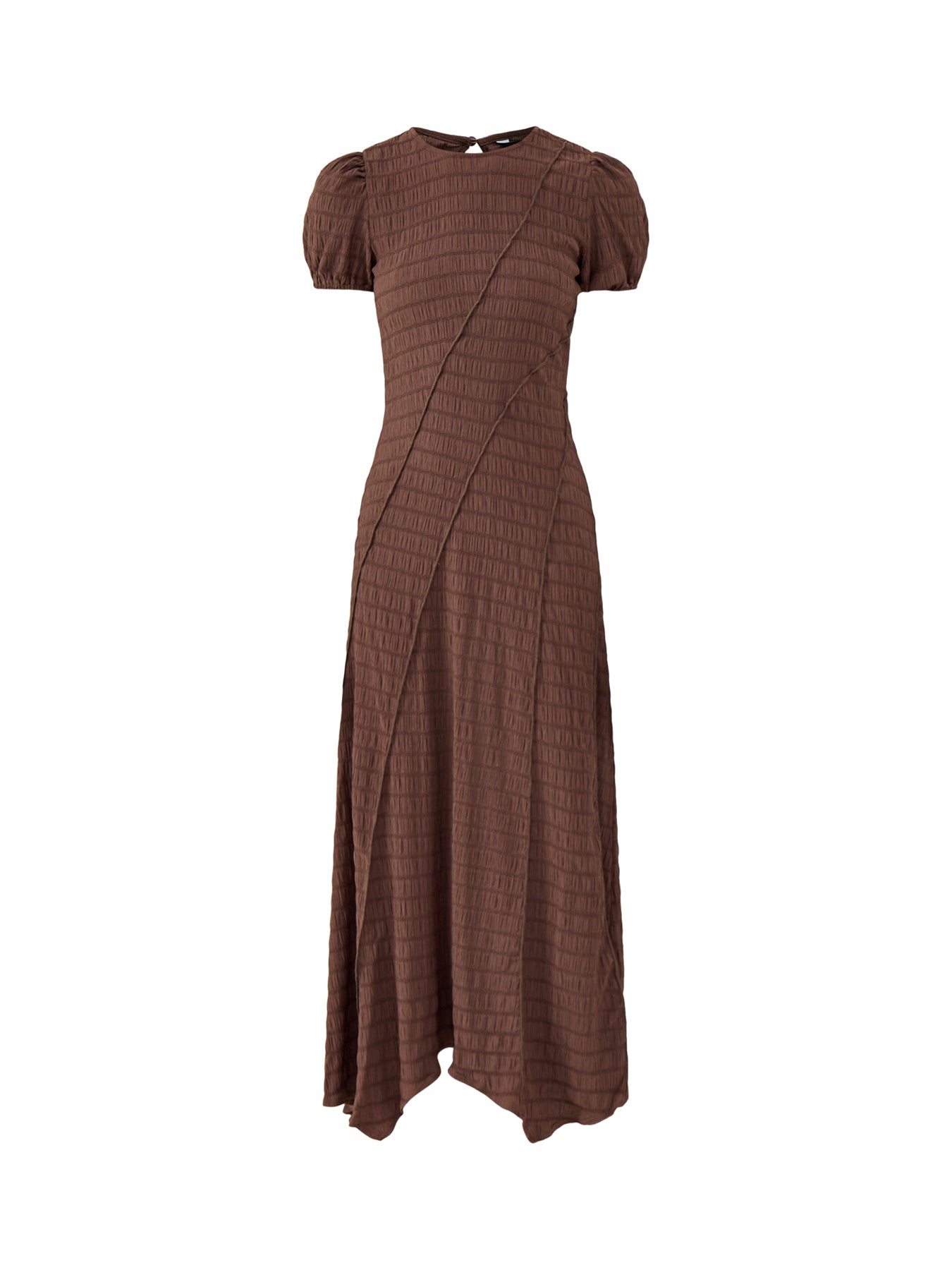 Cassandra Midi Dress Brown