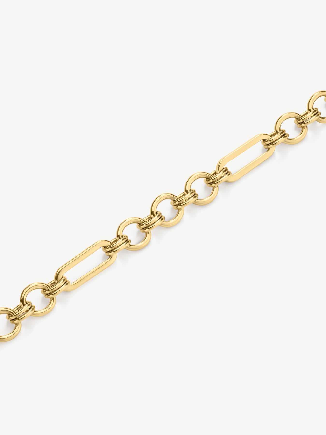 Eternal Link Chain Bracelet 19cm Gold