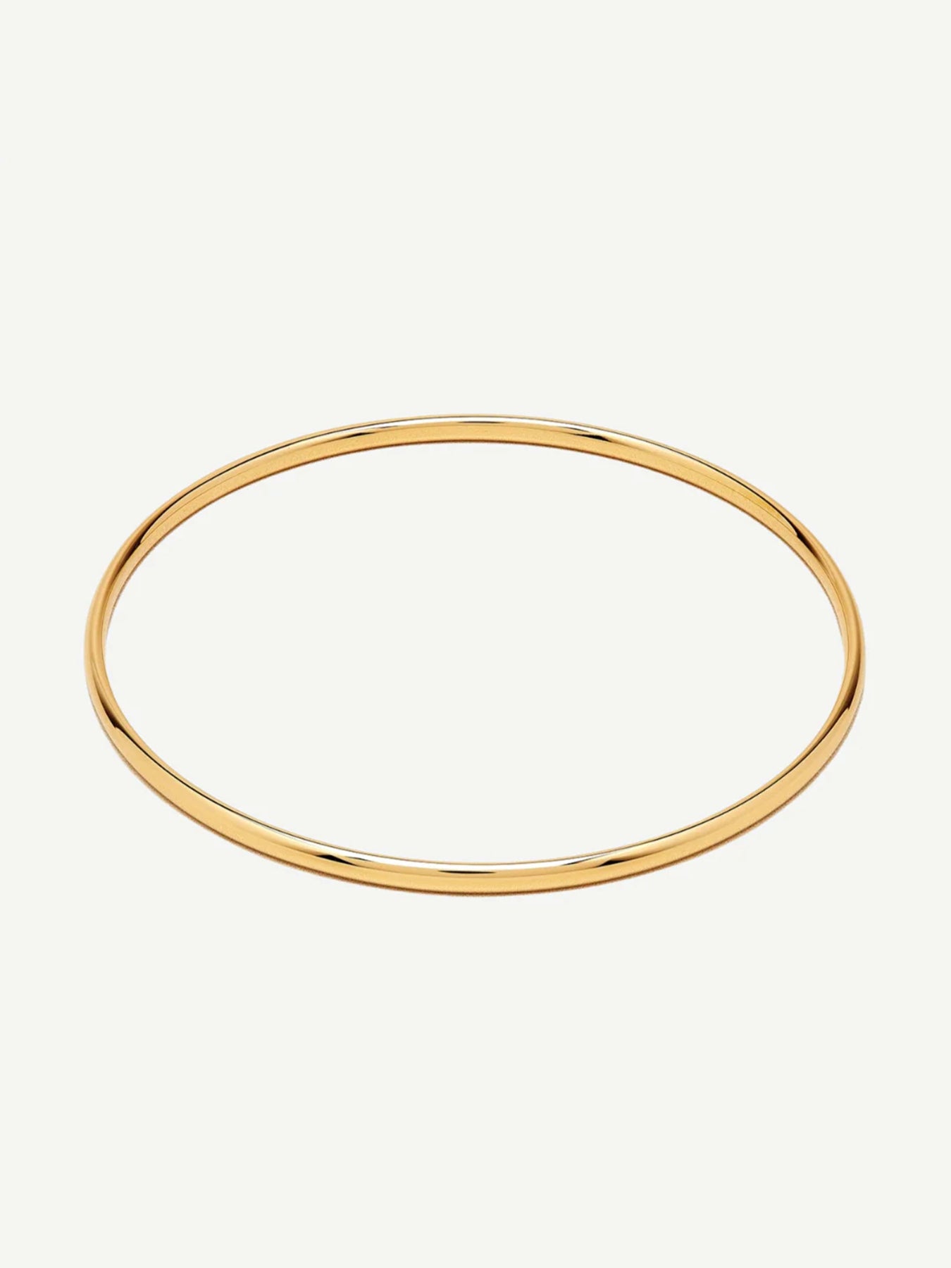 Classic Gold Bangle 02 Gold
