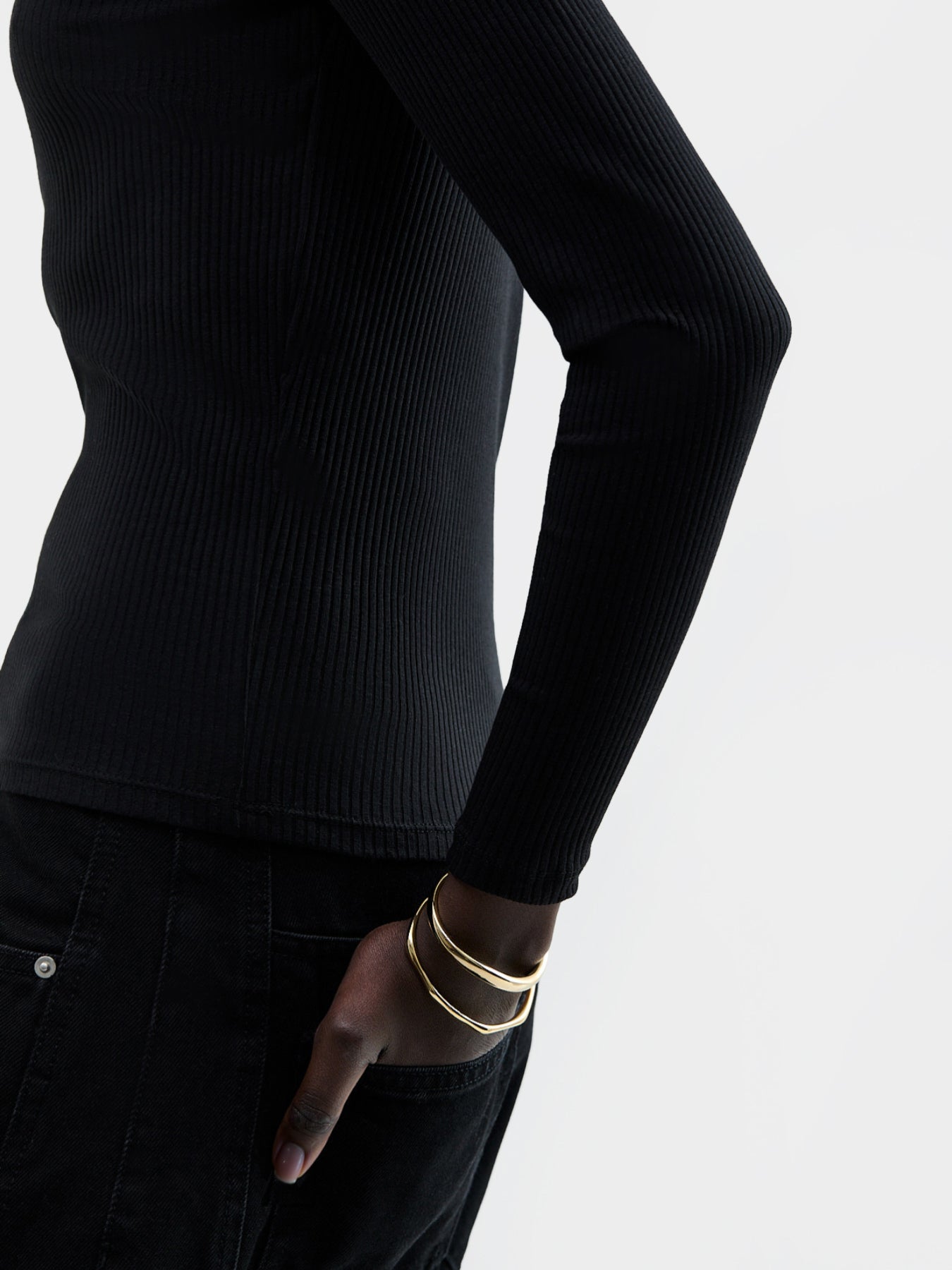 Bamboo Bangle Gold