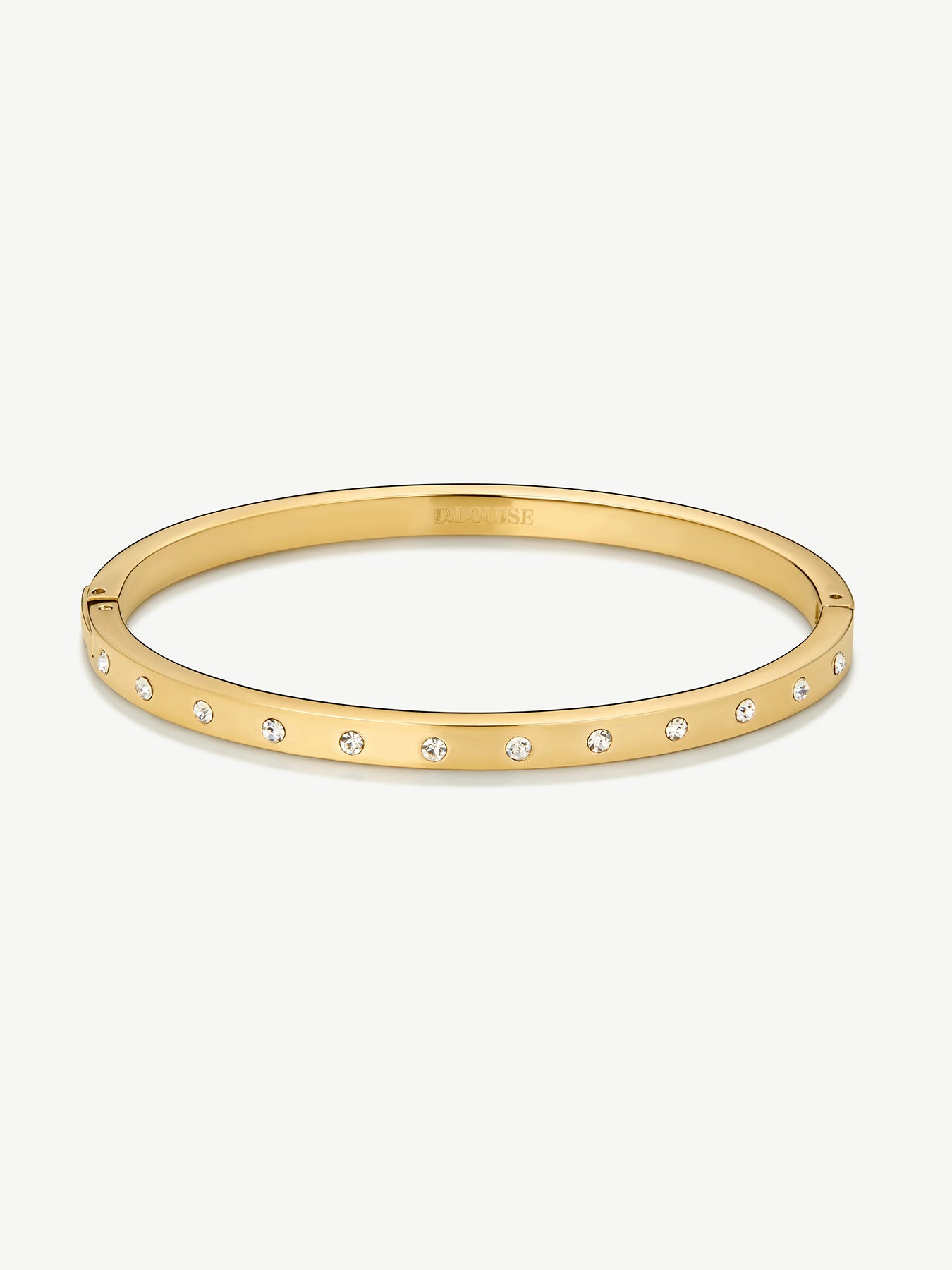 Eternity Slim Bangle Gold