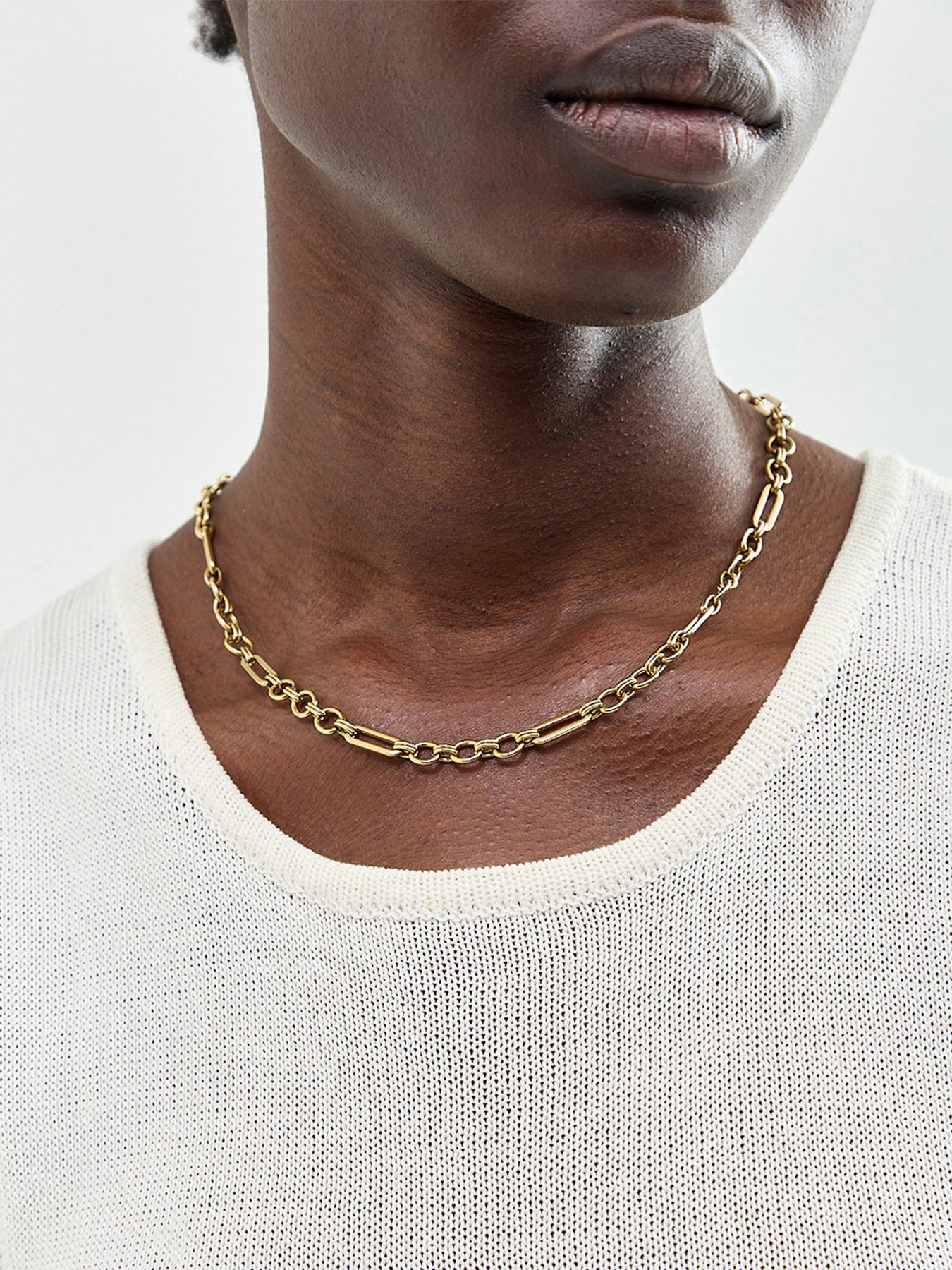Eternal Link Chain Necklace Gold