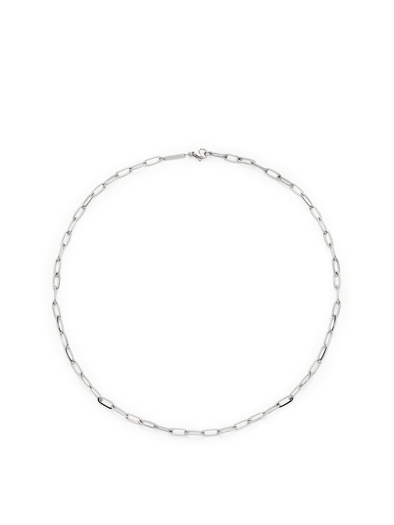 Paperclip Necklace Gold