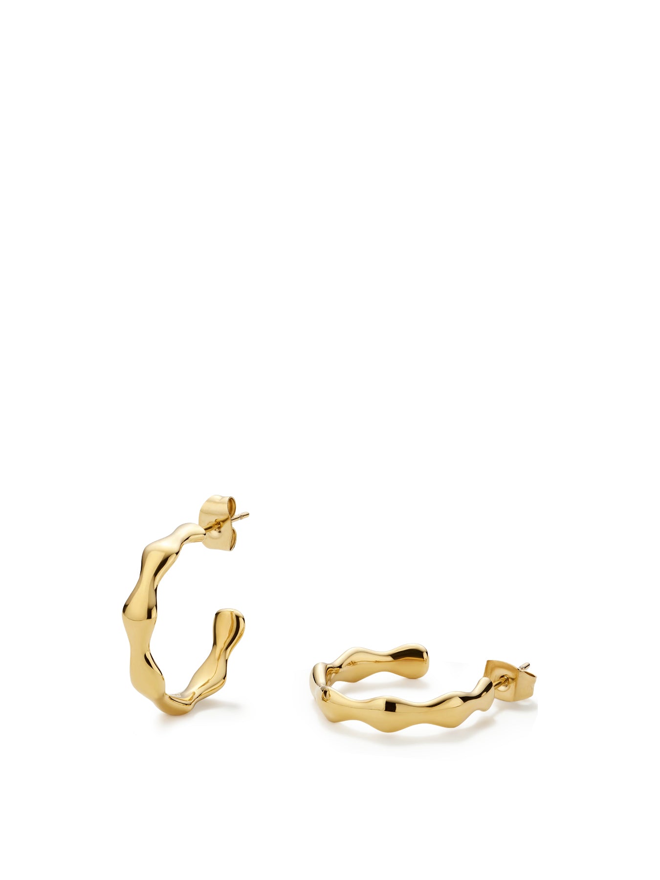 Bamboo Hoops Gold