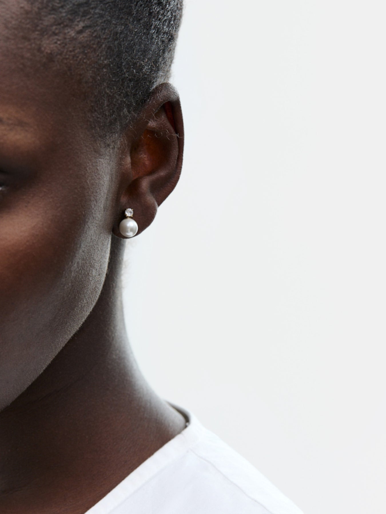 Pearl Drop Earrings Gold