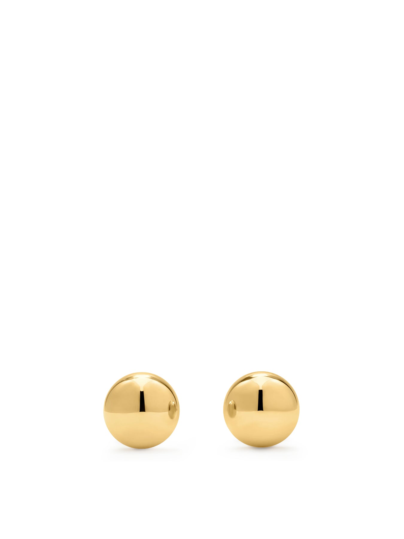Mini Bauble Stud Earrings Gold