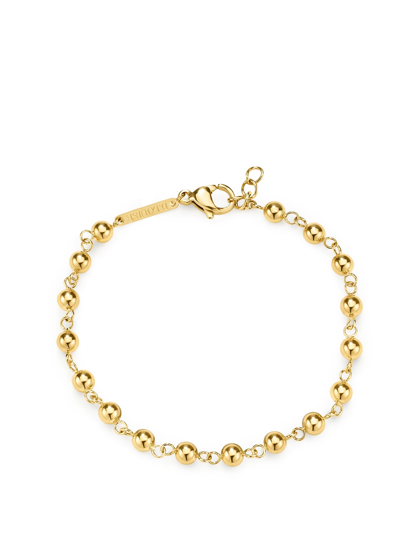 Bauble Bracelet 16cm Gold