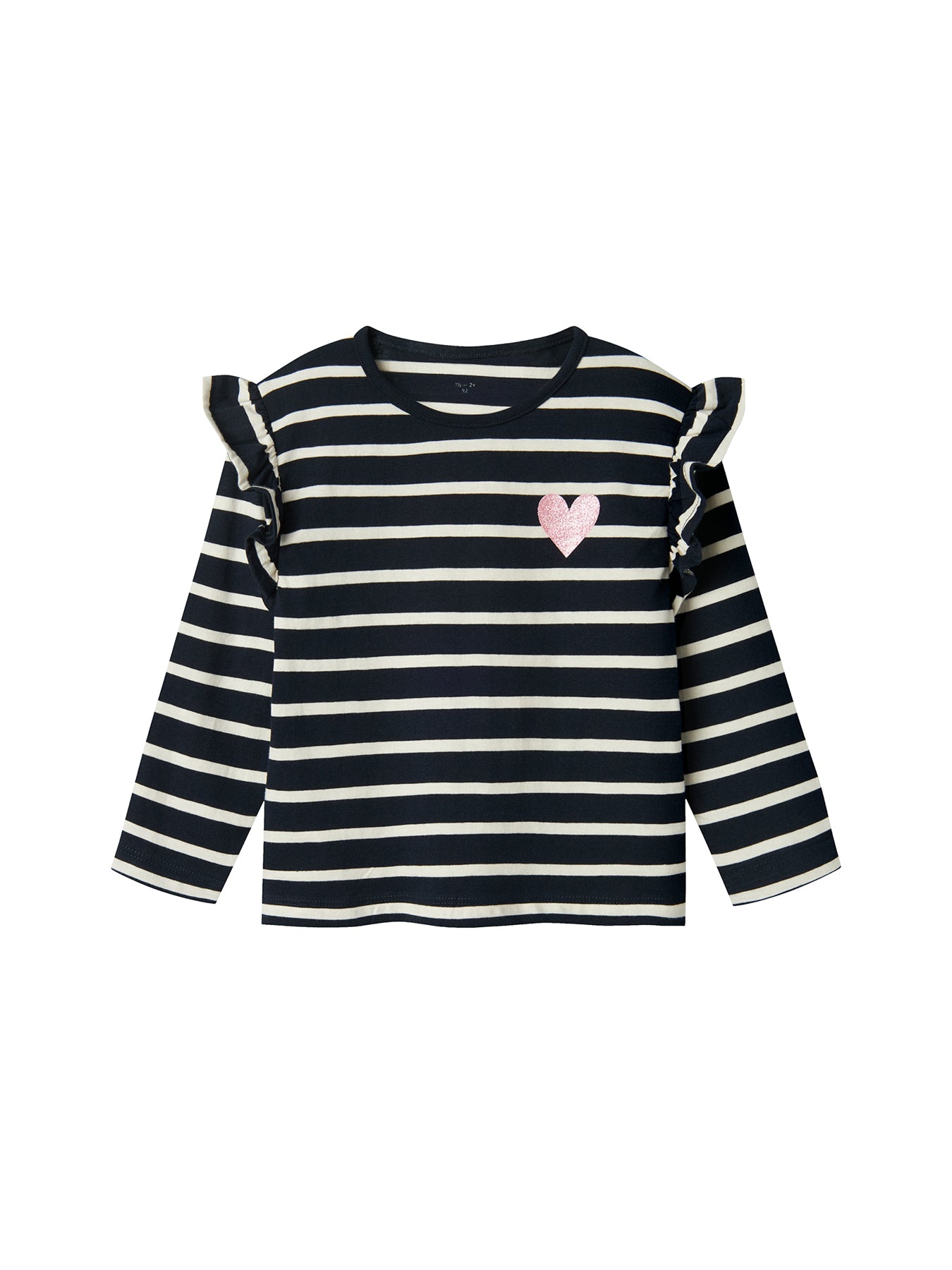 Kids' Long Sleeve Organic Cotton T-Shirt Dark Sapphire