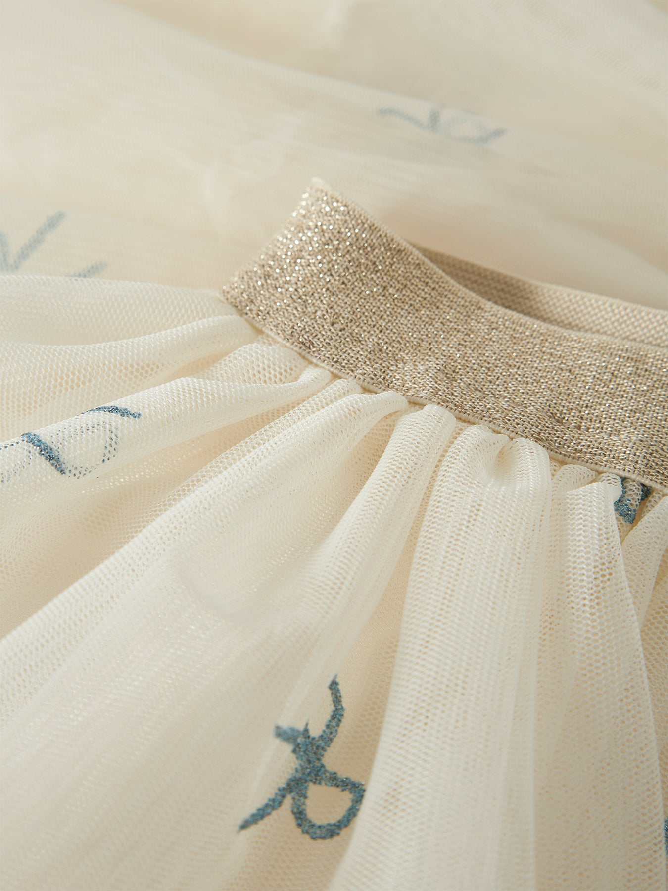 Kids' Kira Tulle Skirt Cream